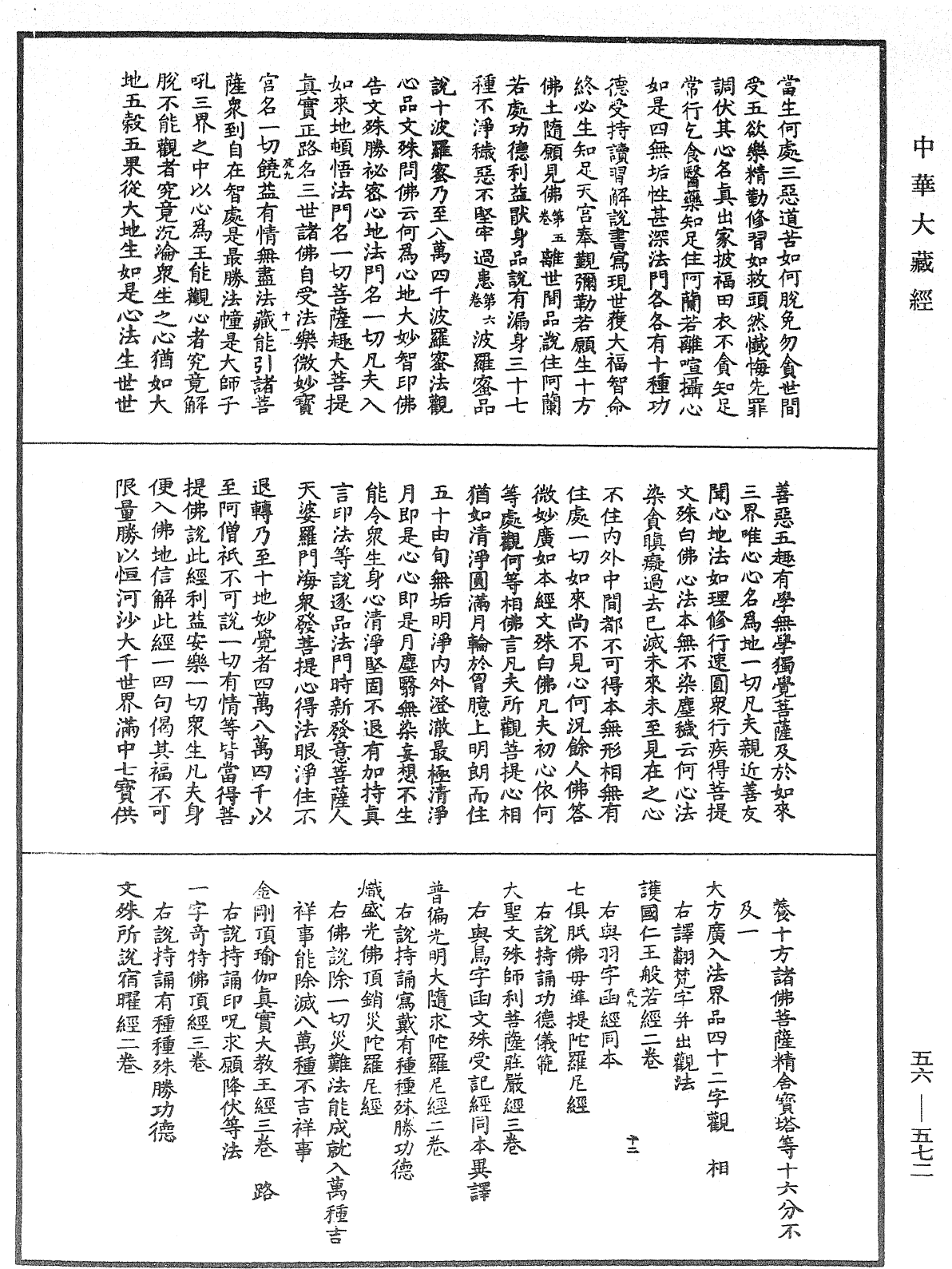 大藏聖教法寶標目《中華大藏經》_第56冊_第0572頁