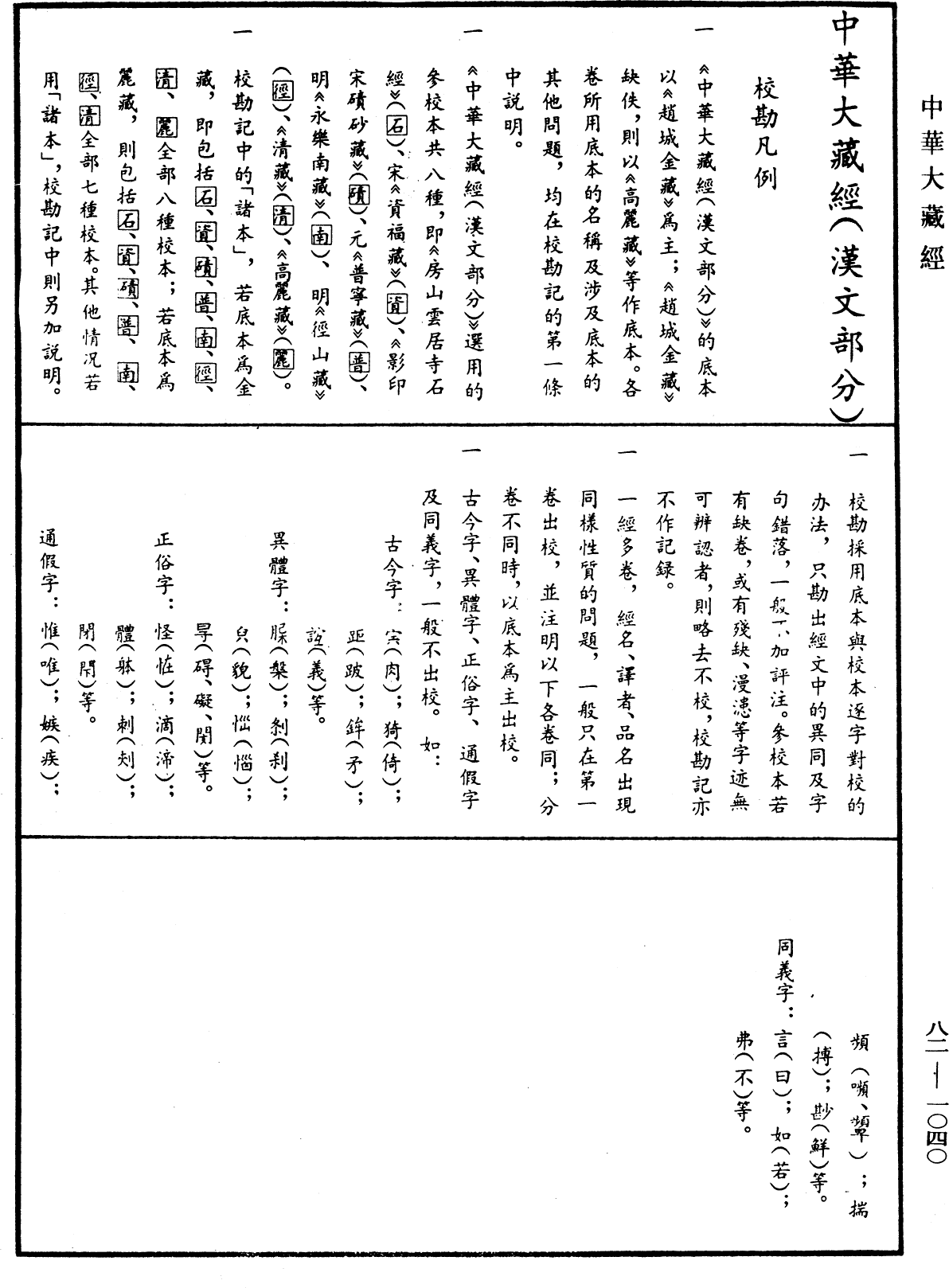 File:《中華大藏經》 第82冊 第1040頁.png