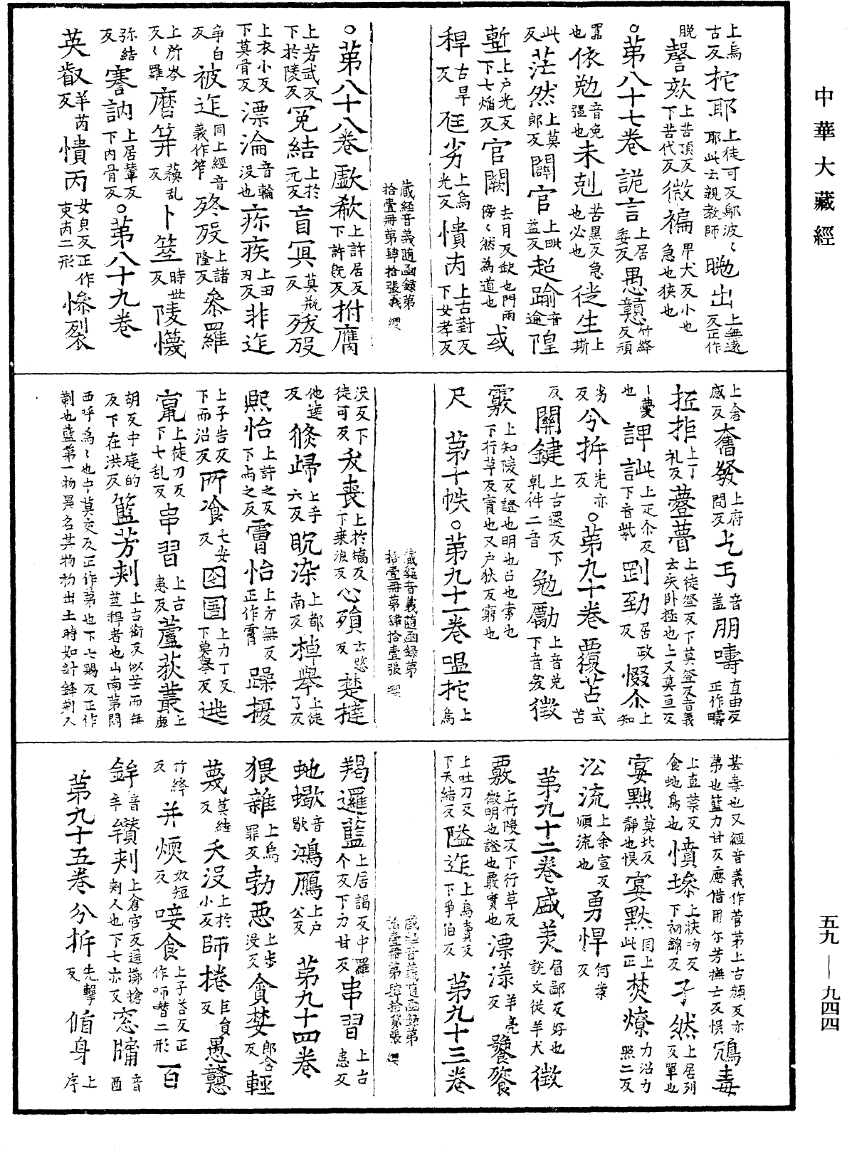 File:《中華大藏經》 第59冊 第0944頁.png