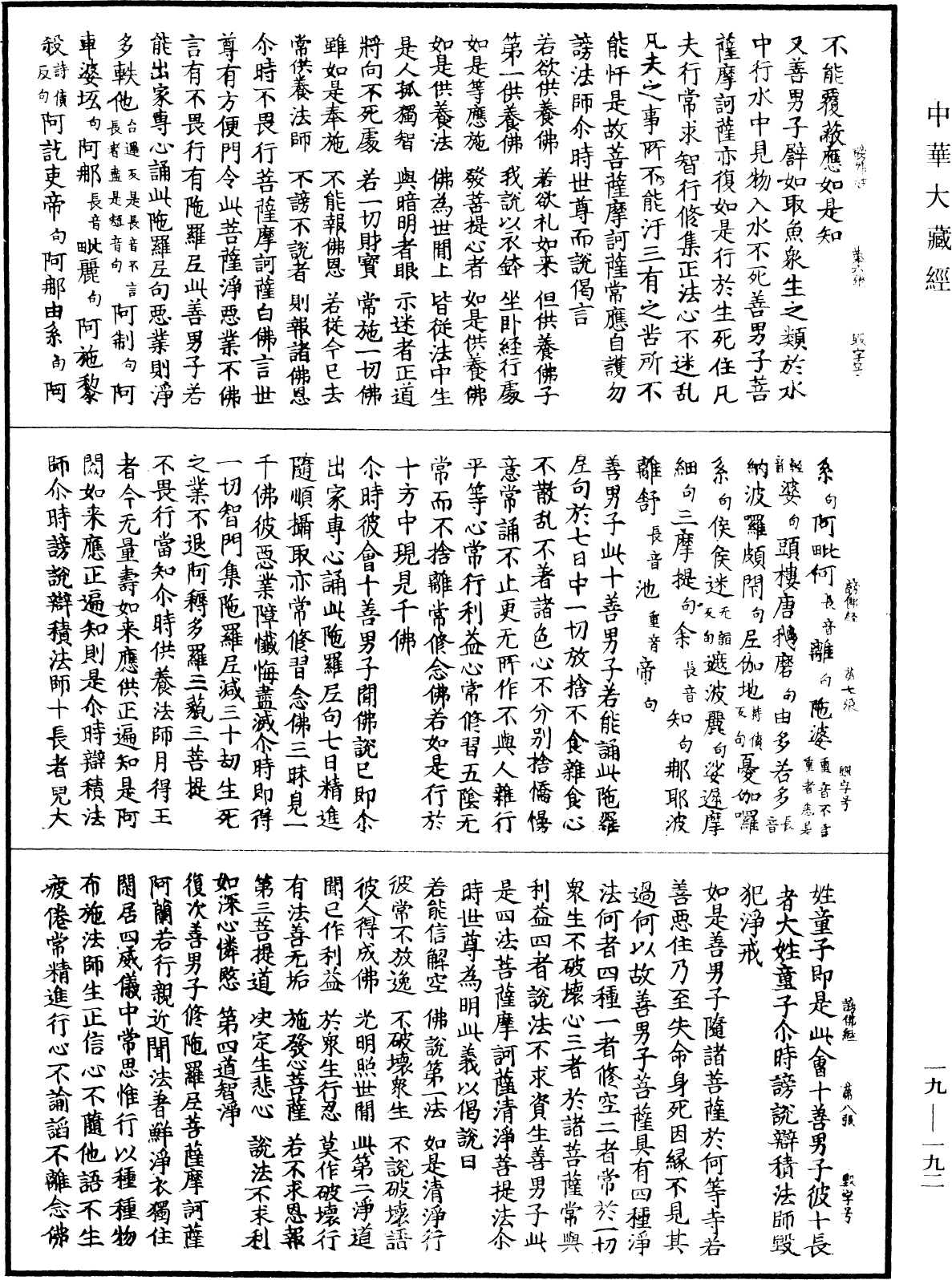 File:《中華大藏經》 第19冊 第192頁.png
