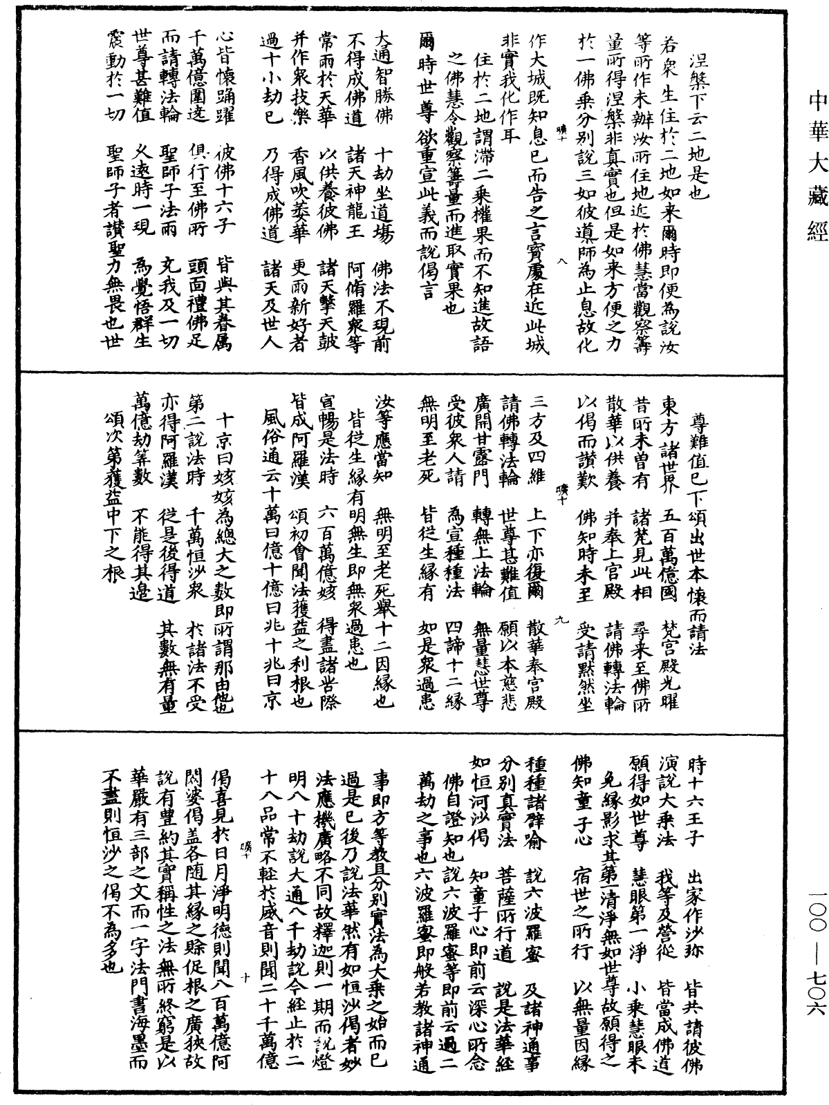 File:《中華大藏經》 第100冊 第706頁.png