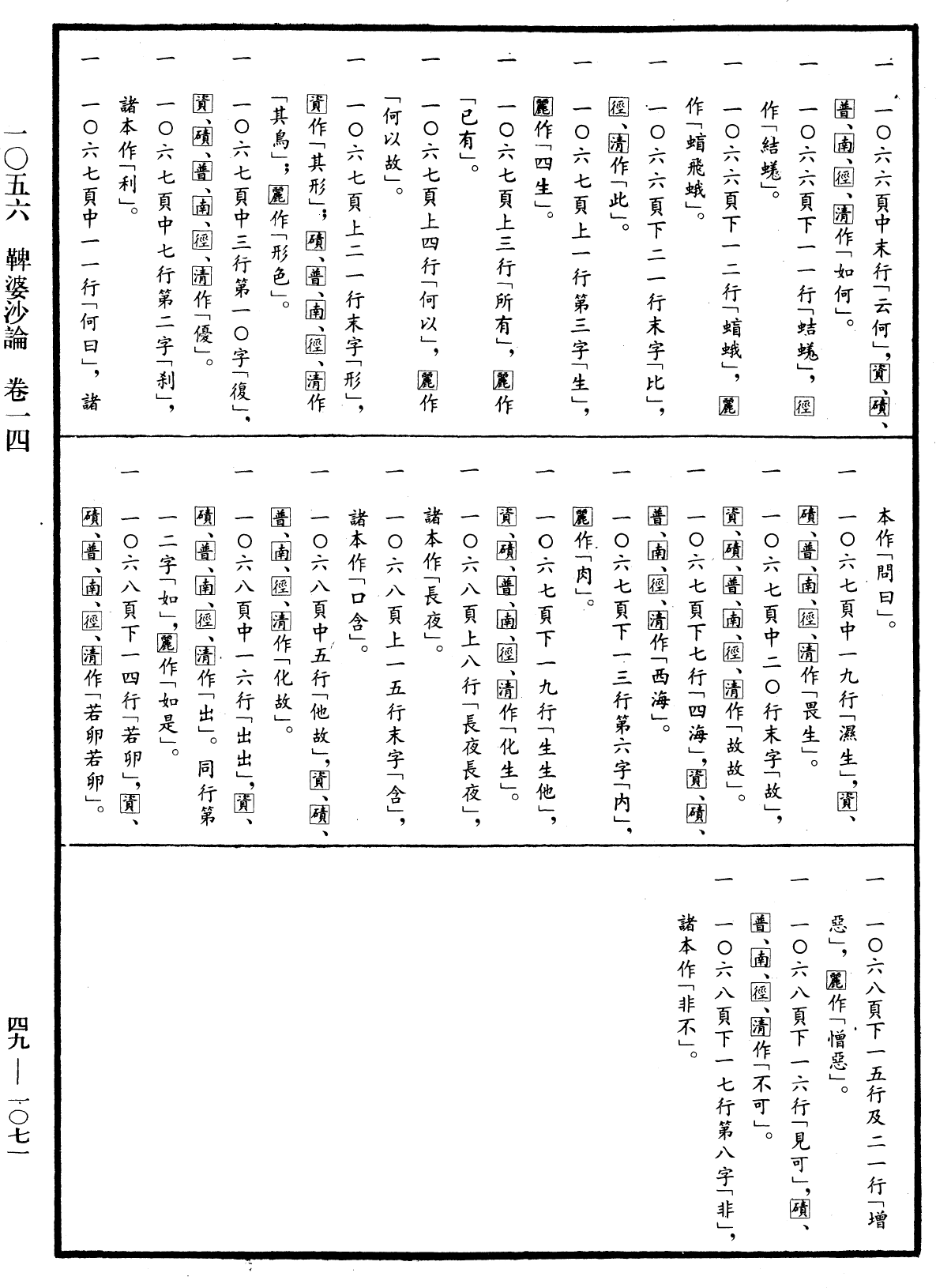 File:《中華大藏經》 第49冊 第1071頁.png