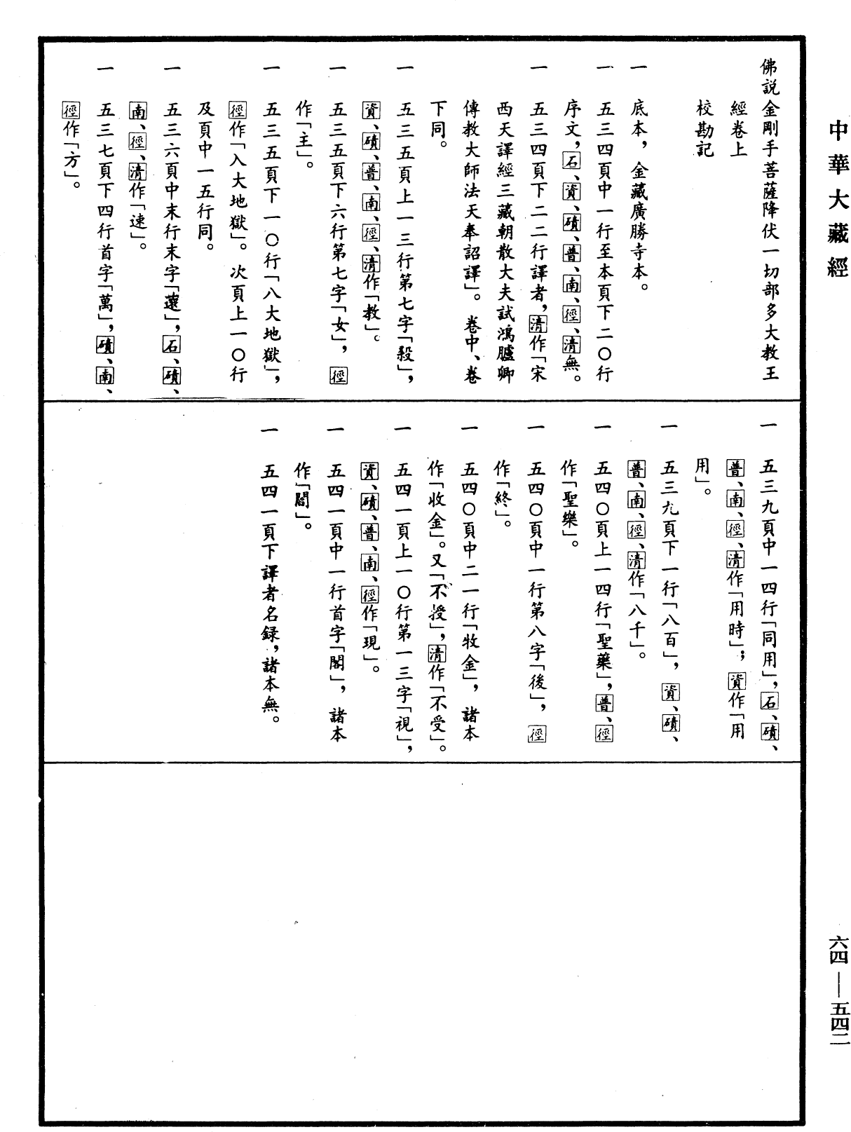 File:《中華大藏經》 第64冊 第0542頁.png