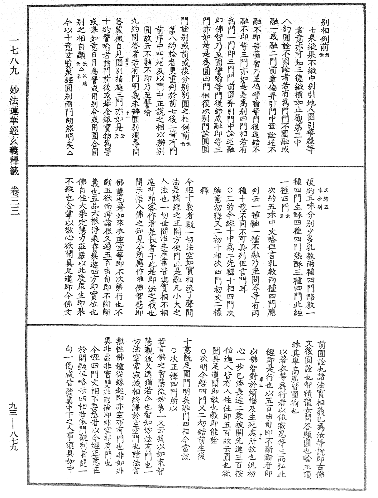 File:《中華大藏經》 第93冊 第879頁.png