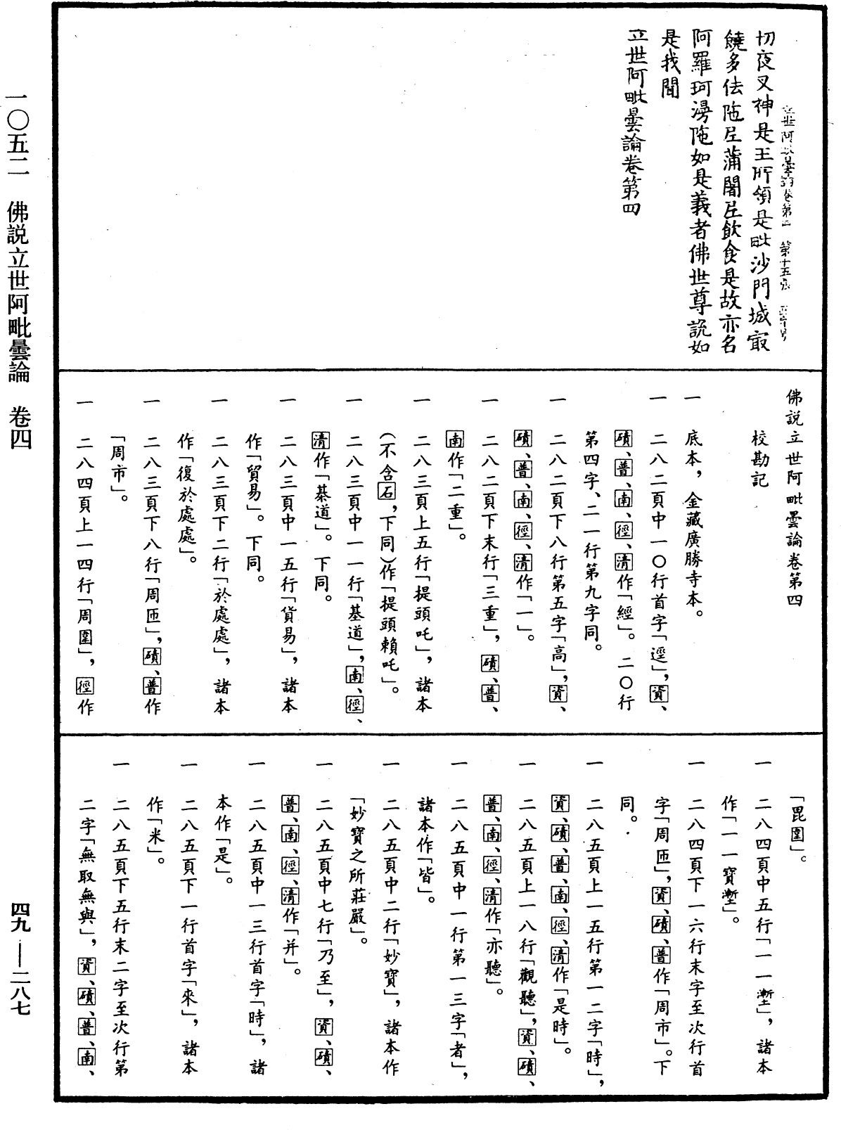 File:《中華大藏經》 第49冊 第0287頁.png