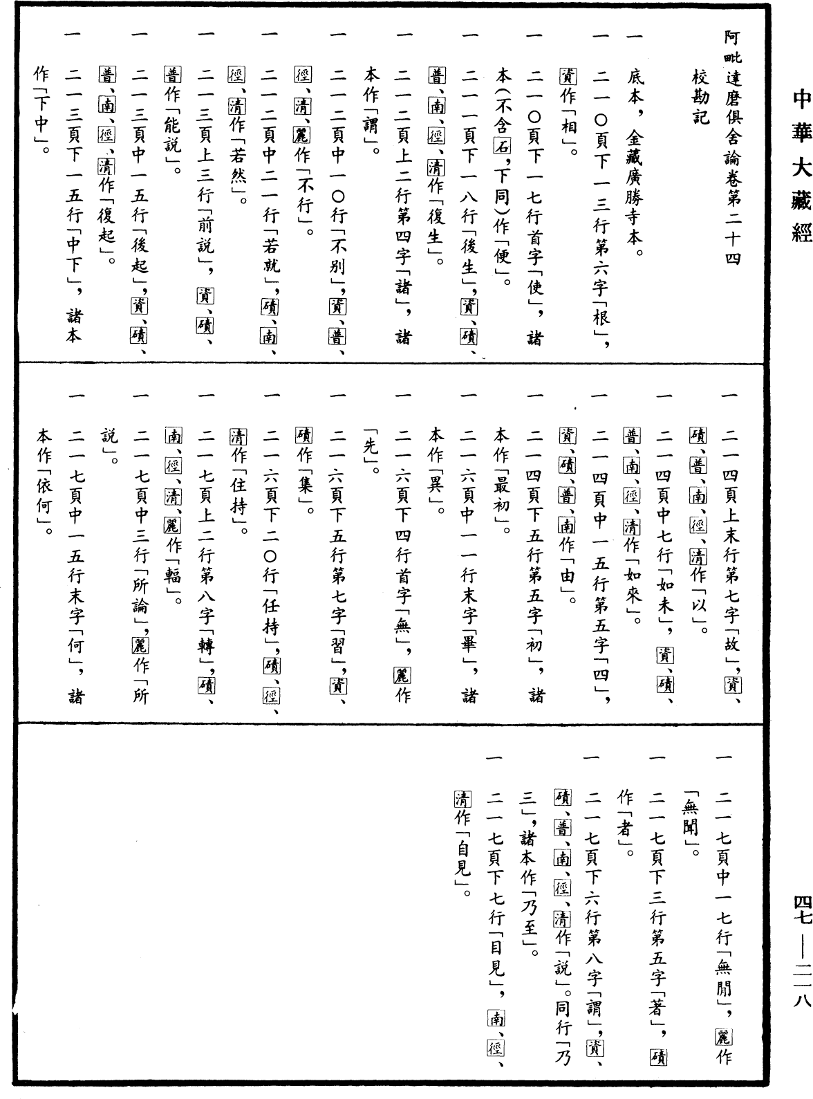 File:《中華大藏經》 第47冊 第218頁.png