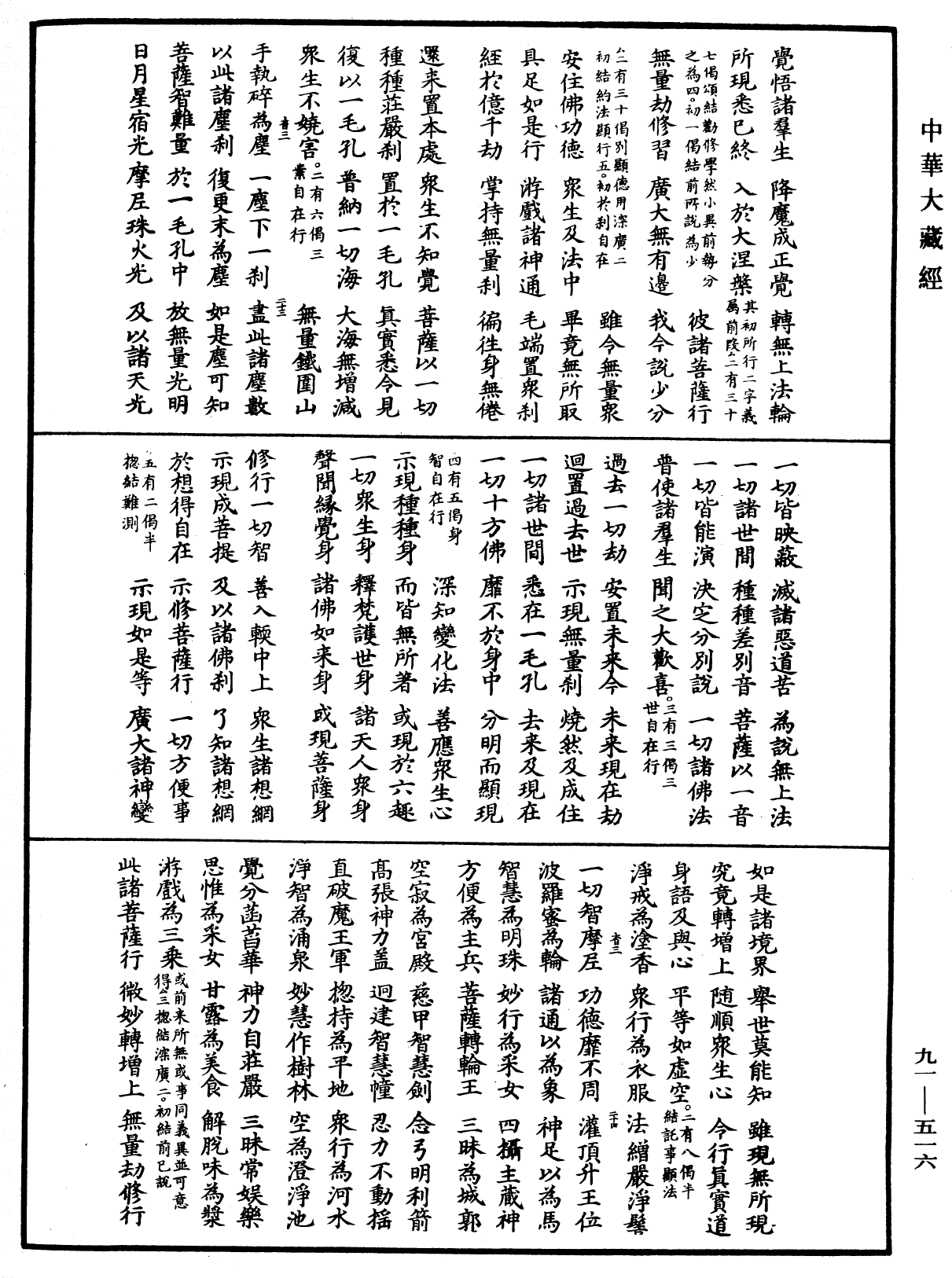 File:《中華大藏經》 第91冊 第0516頁.png