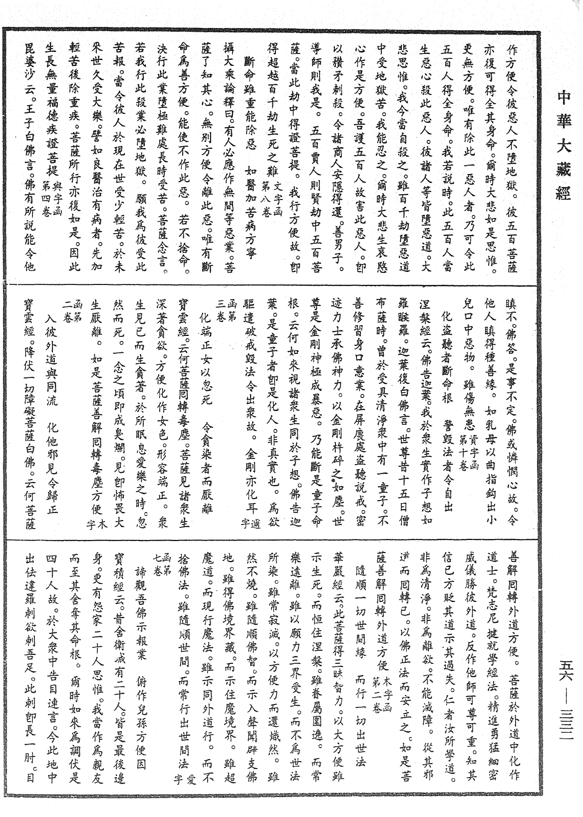 大藏一覽集《中華大藏經》_第56冊_第0332頁