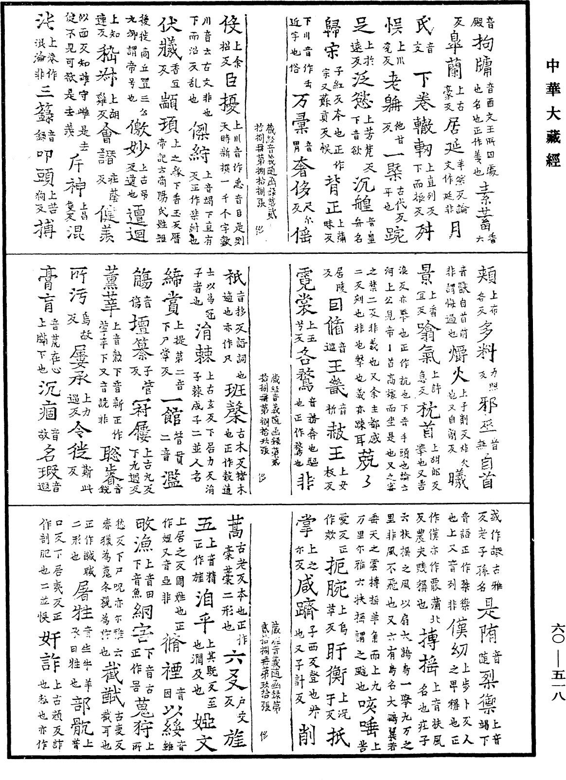 File:《中華大藏經》 第60冊 第0518頁.png