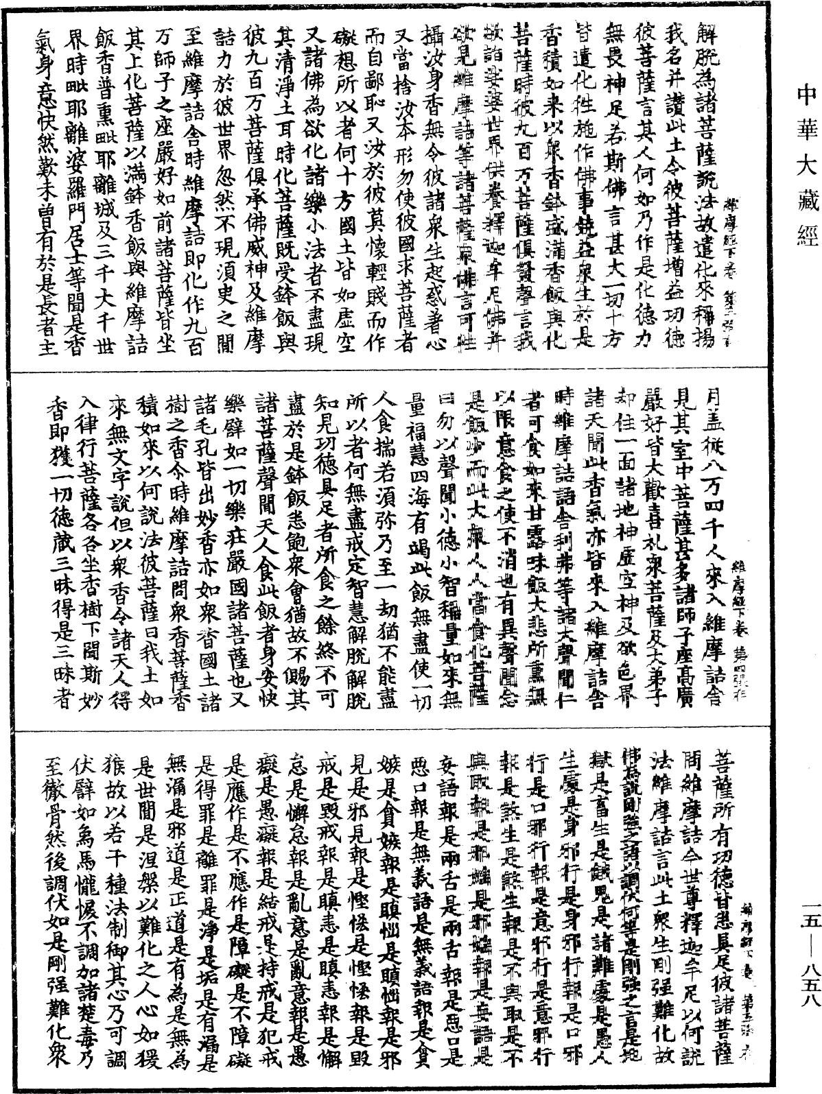 File:《中華大藏經》 第15冊 第858頁.png