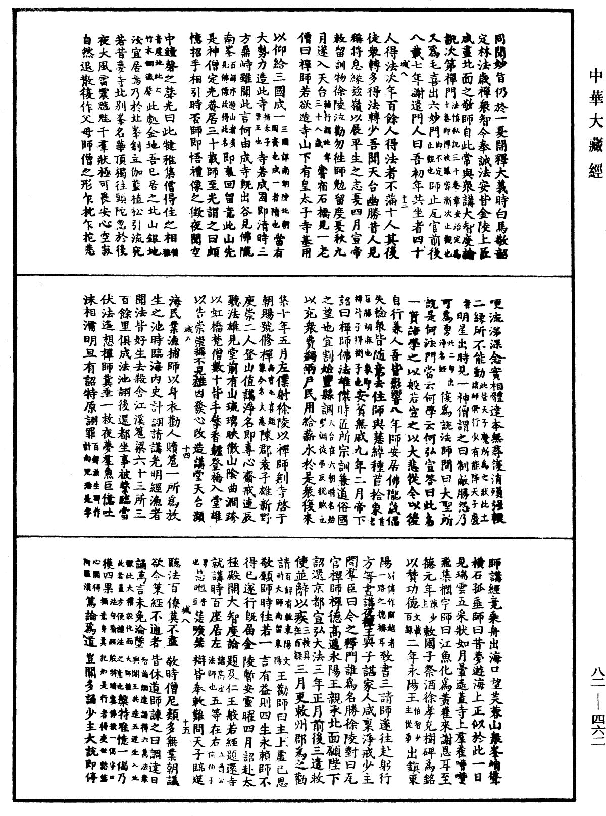 File:《中華大藏經》 第82冊 第0462頁.png
