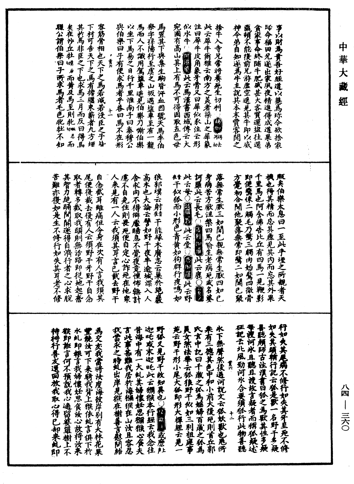 File:《中華大藏經》 第84冊 第0360頁.png