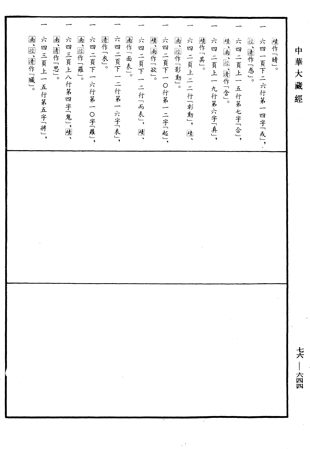 宗鏡錄《中華大藏經》_第76冊_第644頁