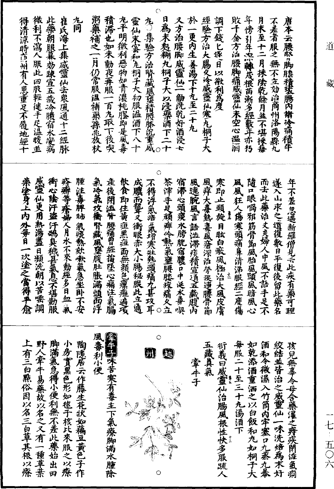 圖經衍義本草《道藏》第17冊_第506頁