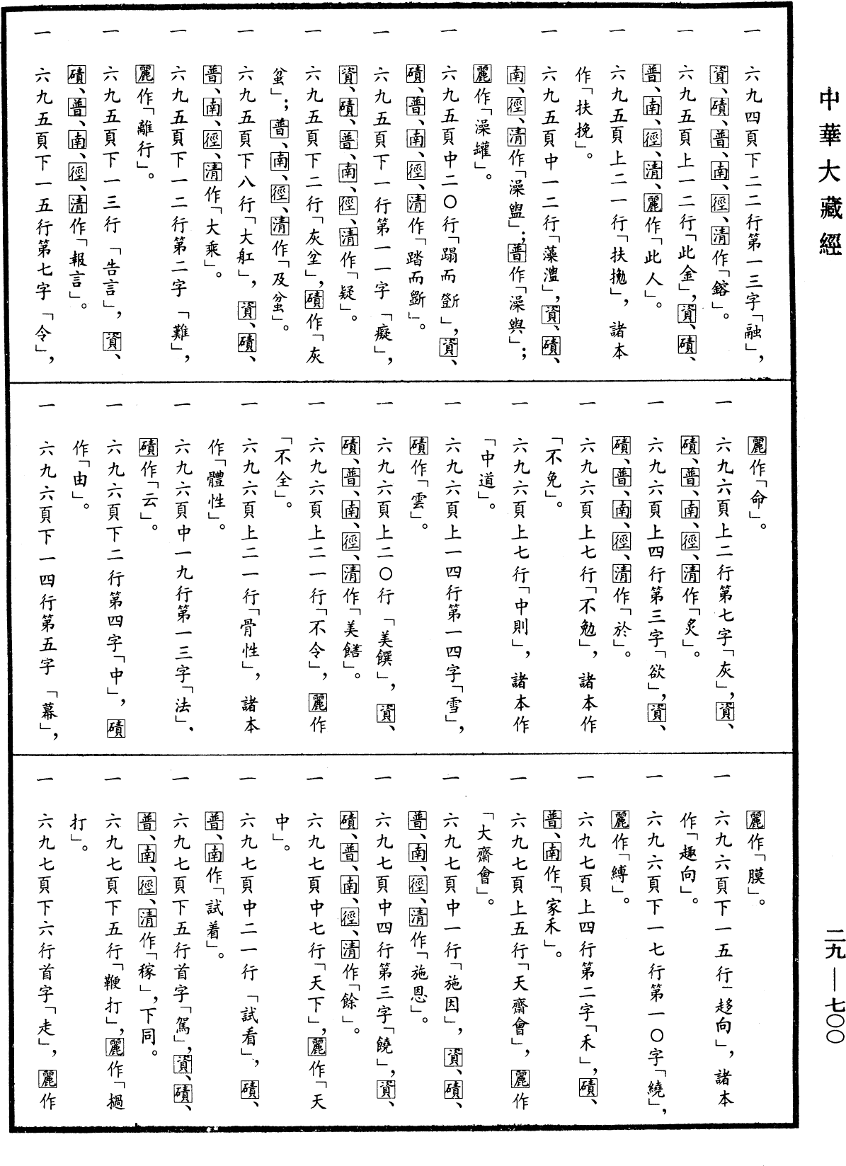 File:《中華大藏經》 第29冊 第0700頁.png