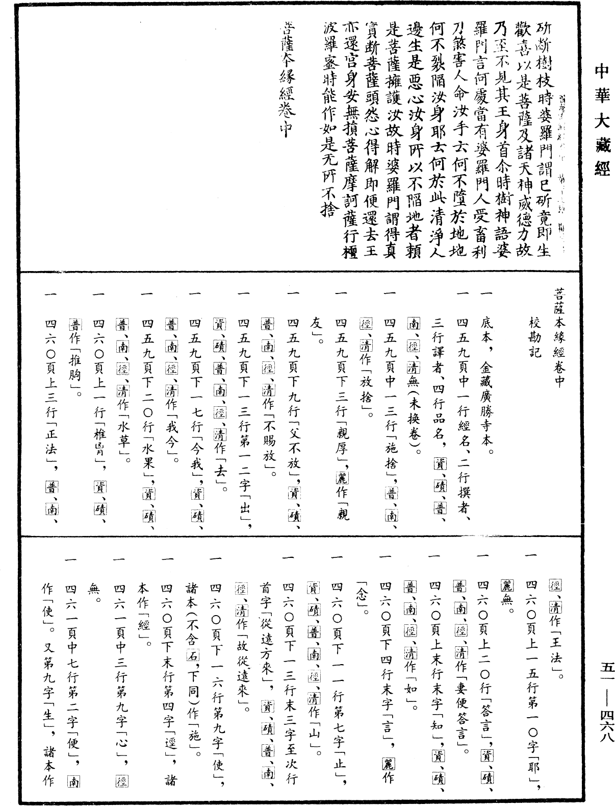 File:《中華大藏經》 第51冊 第468頁.png
