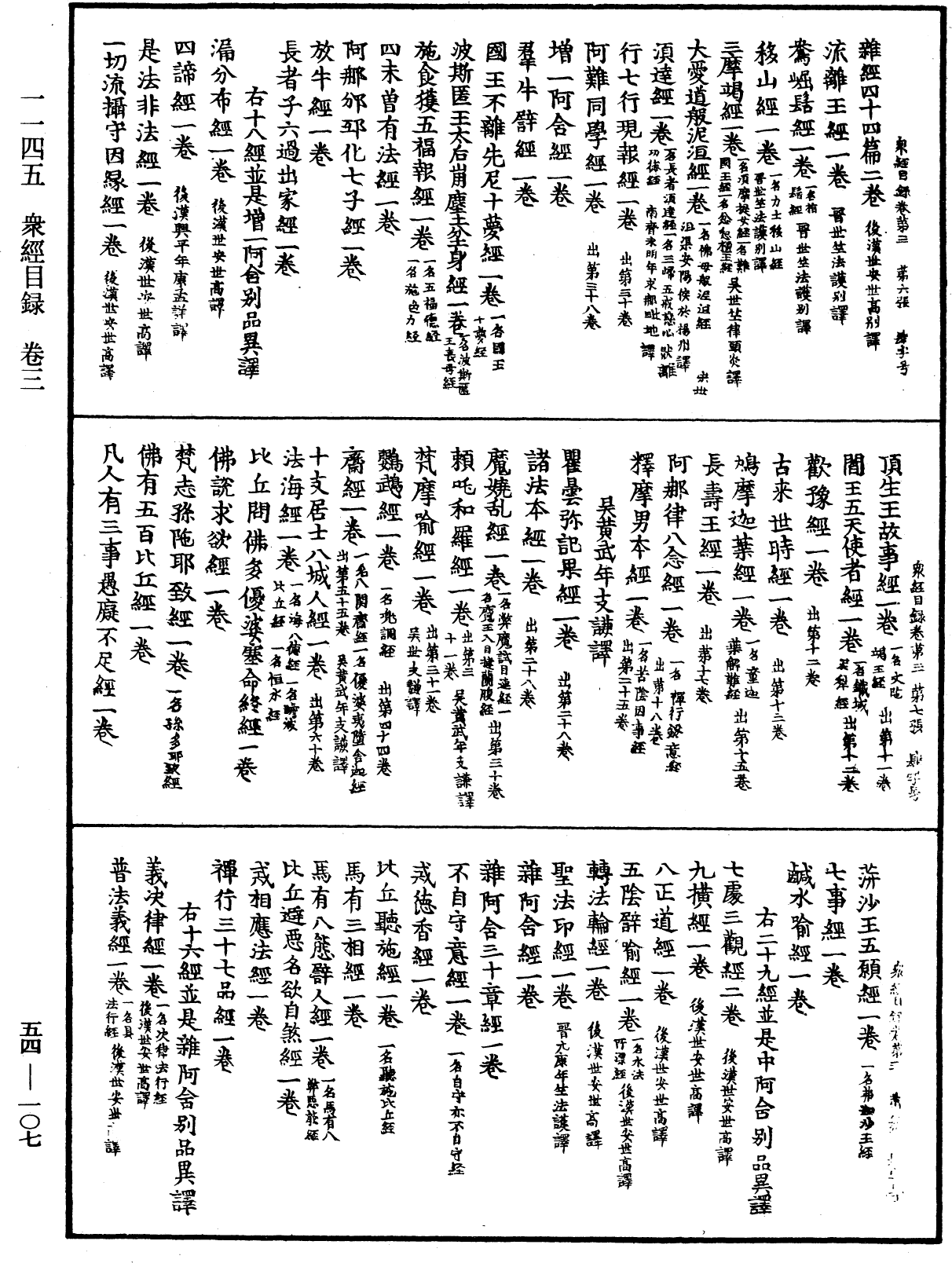眾經目錄《中華大藏經》_第54冊_第107頁