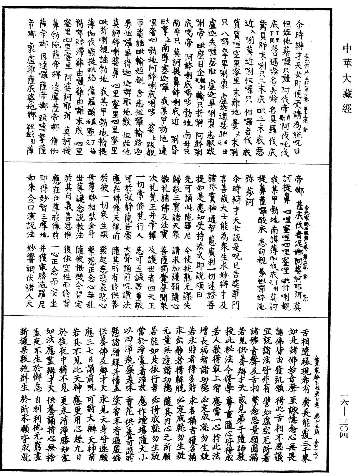 File:《中華大藏經》 第16冊 第304頁.png