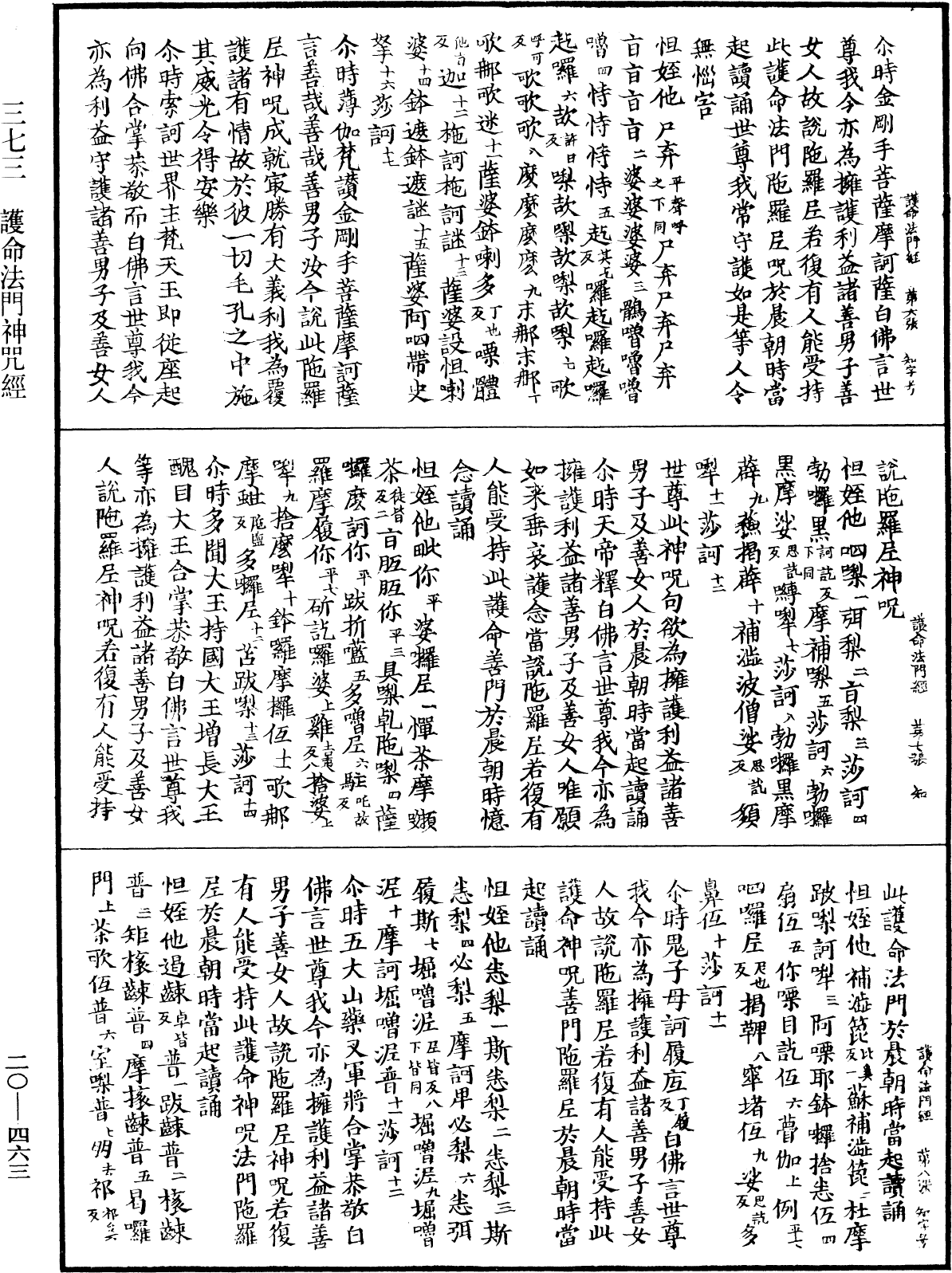File:《中華大藏經》 第20冊 第0463頁.png