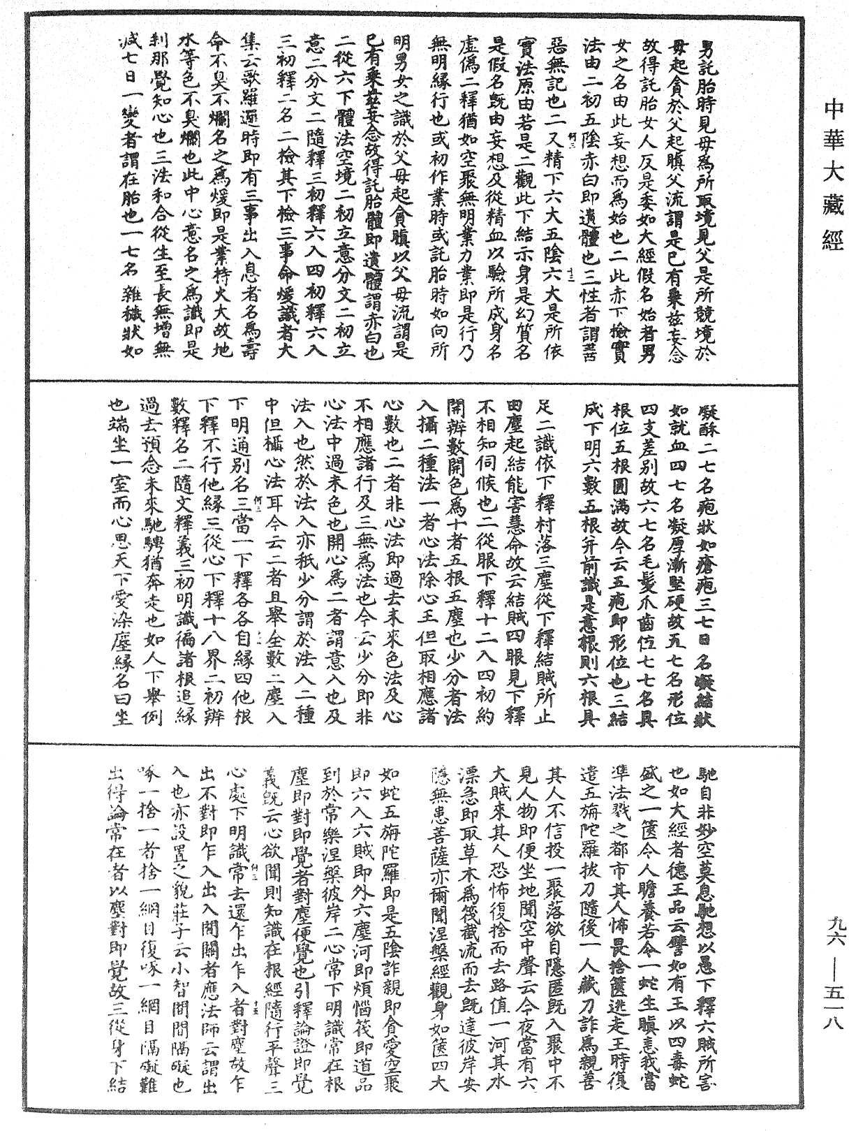 File:《中華大藏經》 第96冊 第518頁.png