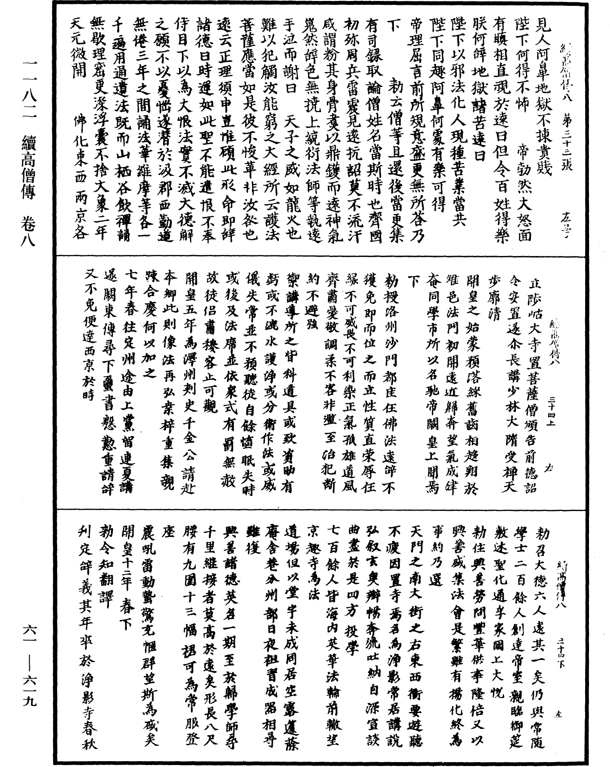 File:《中華大藏經》 第61冊 第0619頁.png