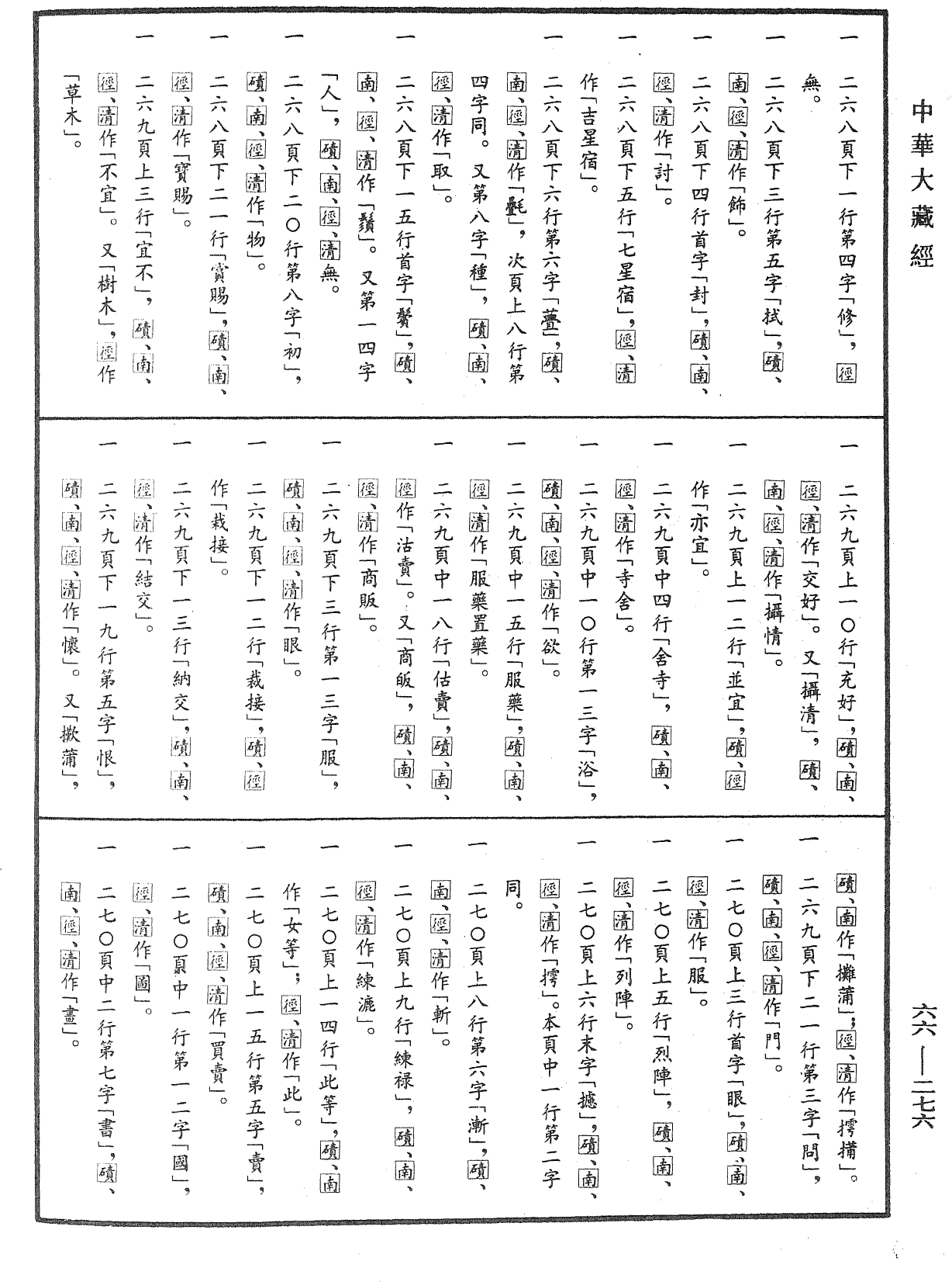 File:《中華大藏經》 第66冊 第276頁.png