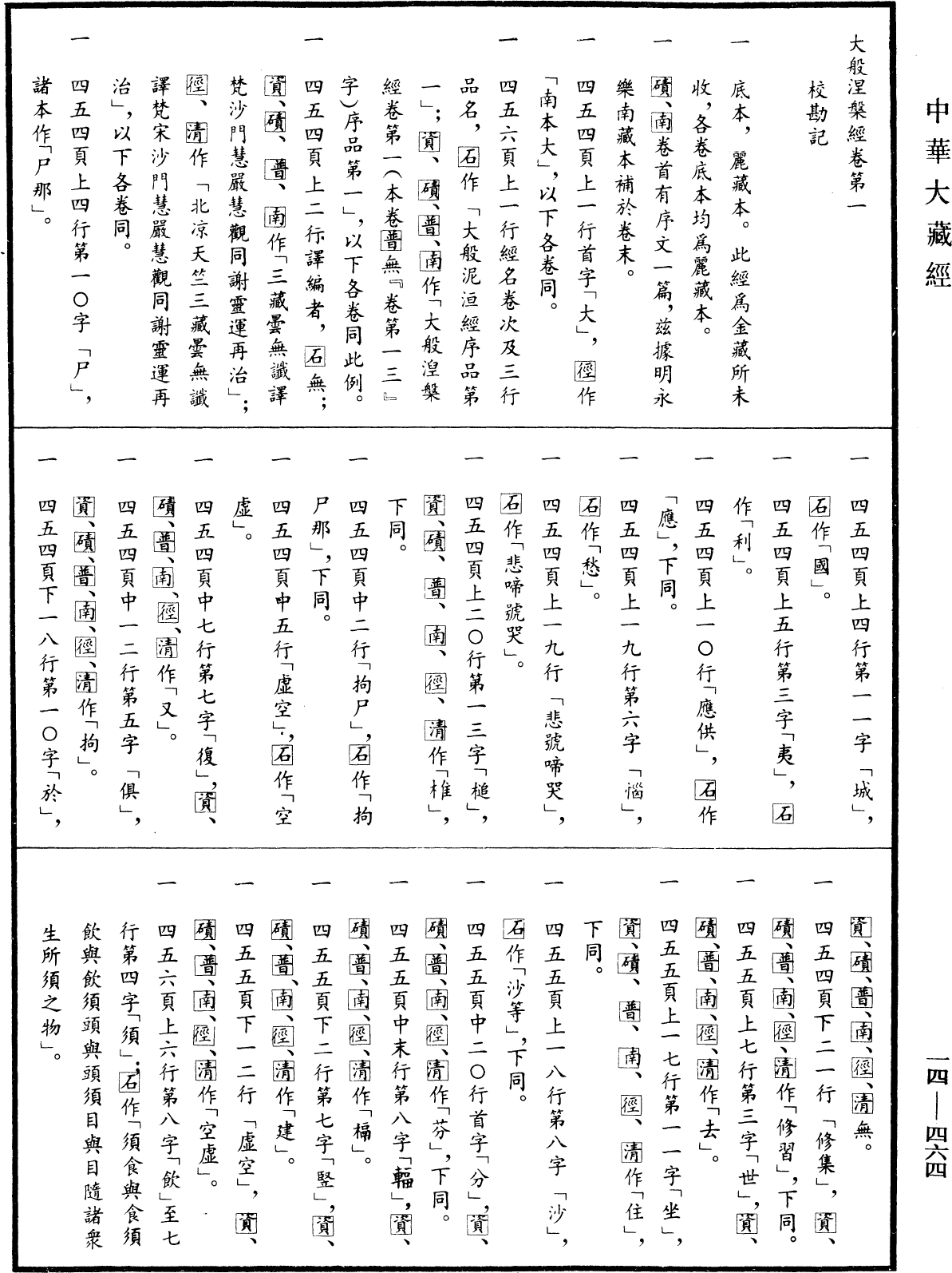 File:《中華大藏經》 第14冊 第464頁.png