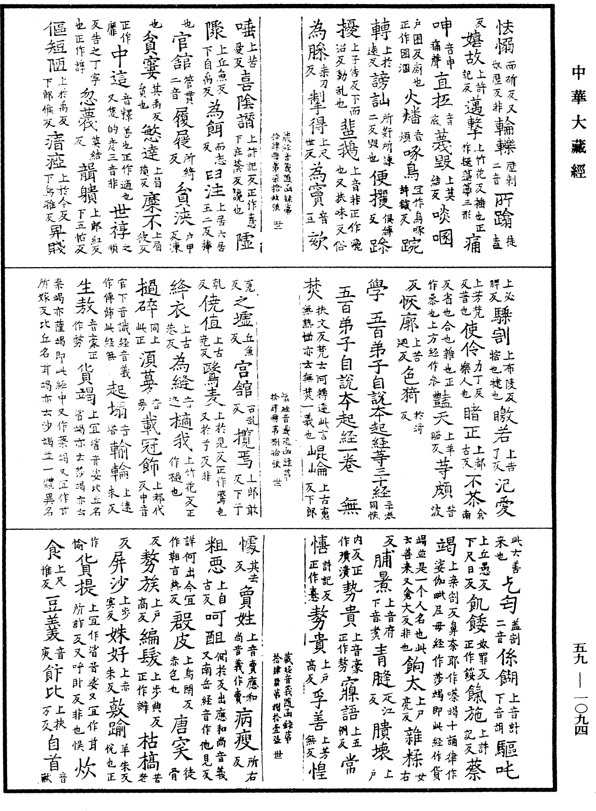 File:《中華大藏經》 第59冊 第1094頁.png