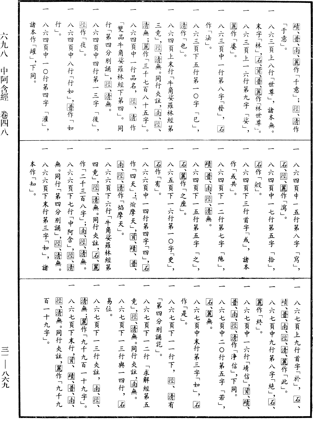 File:《中華大藏經》 第31冊 第0869頁.png