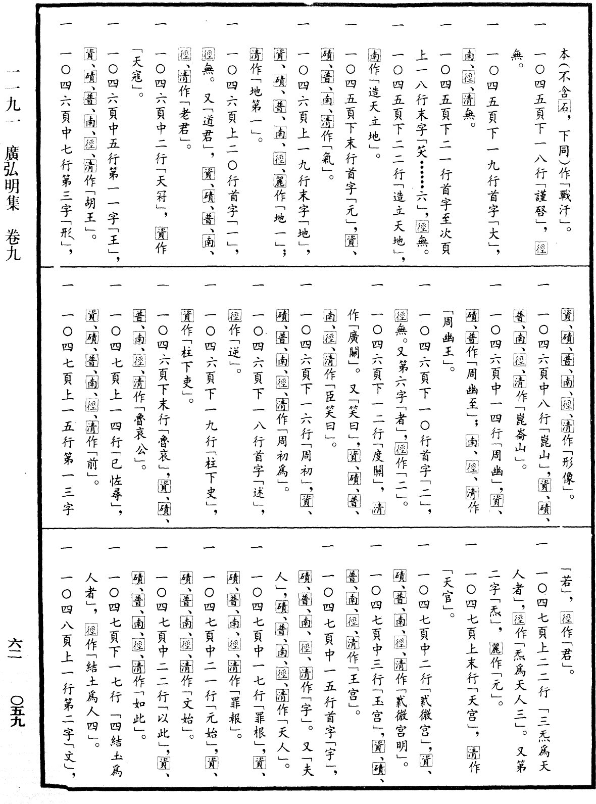 File:《中華大藏經》 第62冊 第1059頁.png