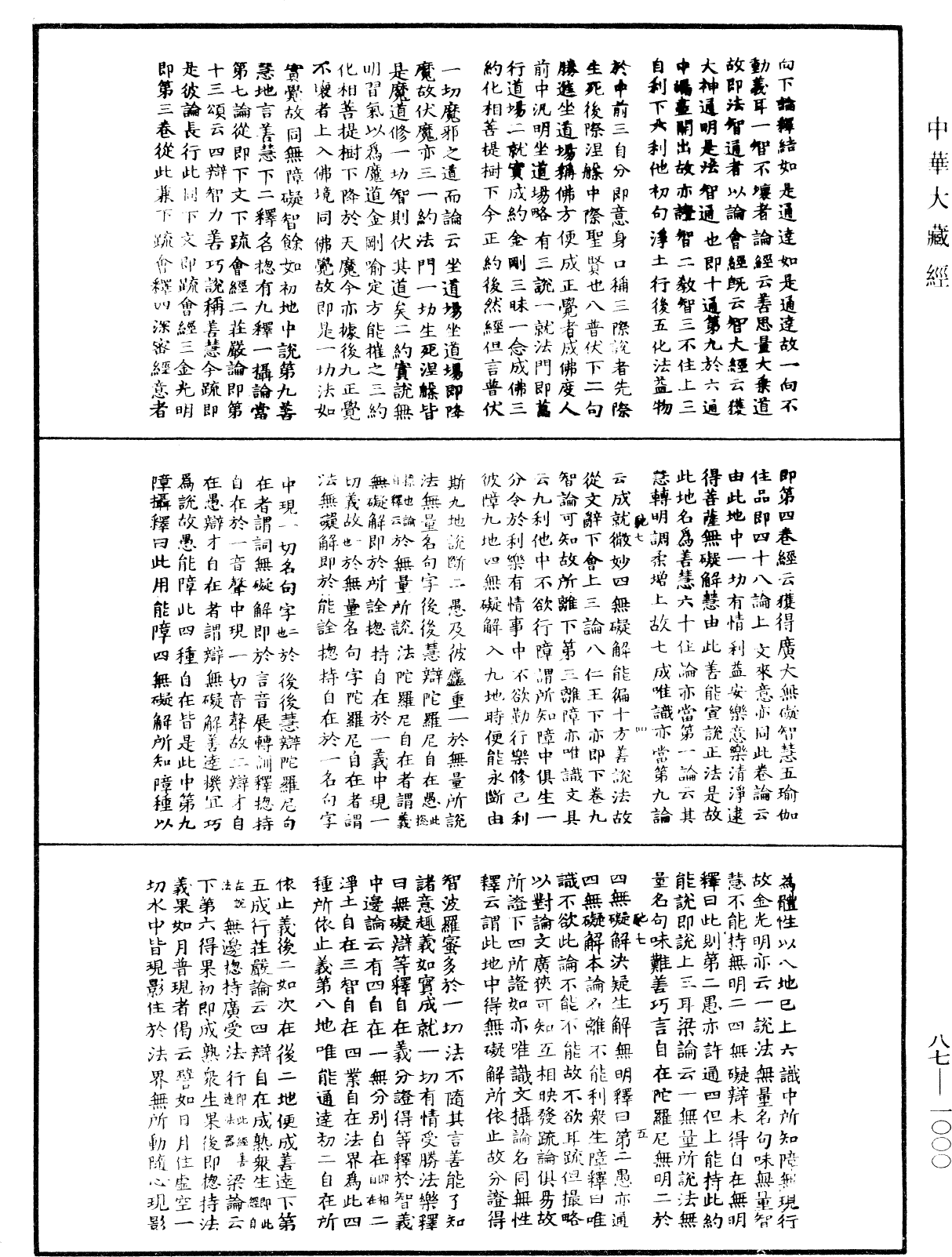File:《中華大藏經》 第87冊 第1000頁.png