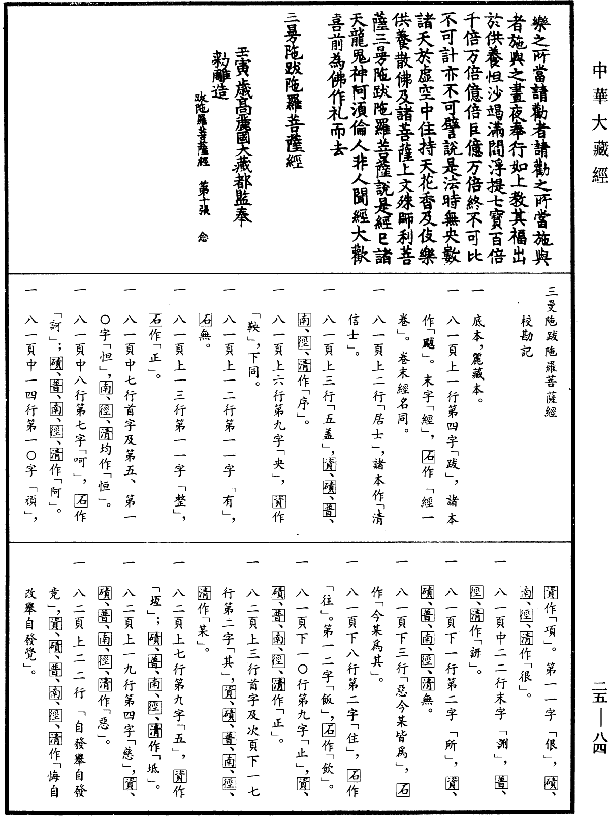 File:《中華大藏經》 第25冊 第084頁.png