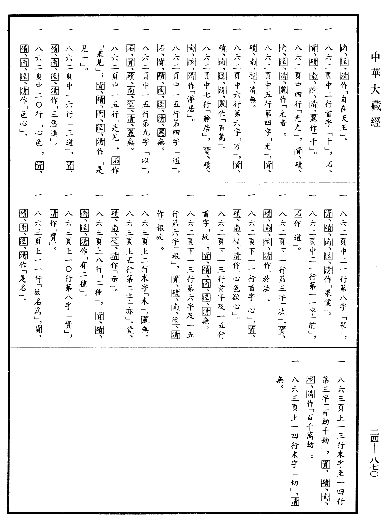File:《中華大藏經》 第24冊 第870頁.png