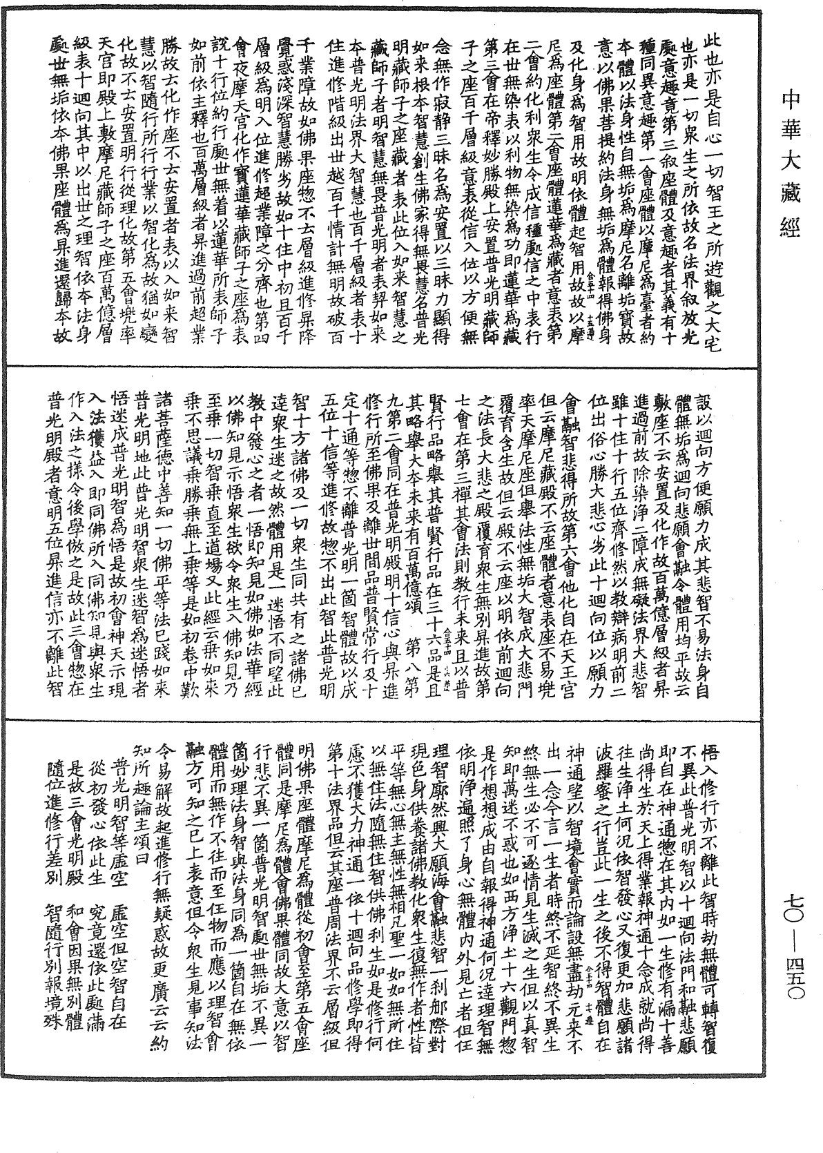 File:《中華大藏經》 第70冊 第0450頁.png