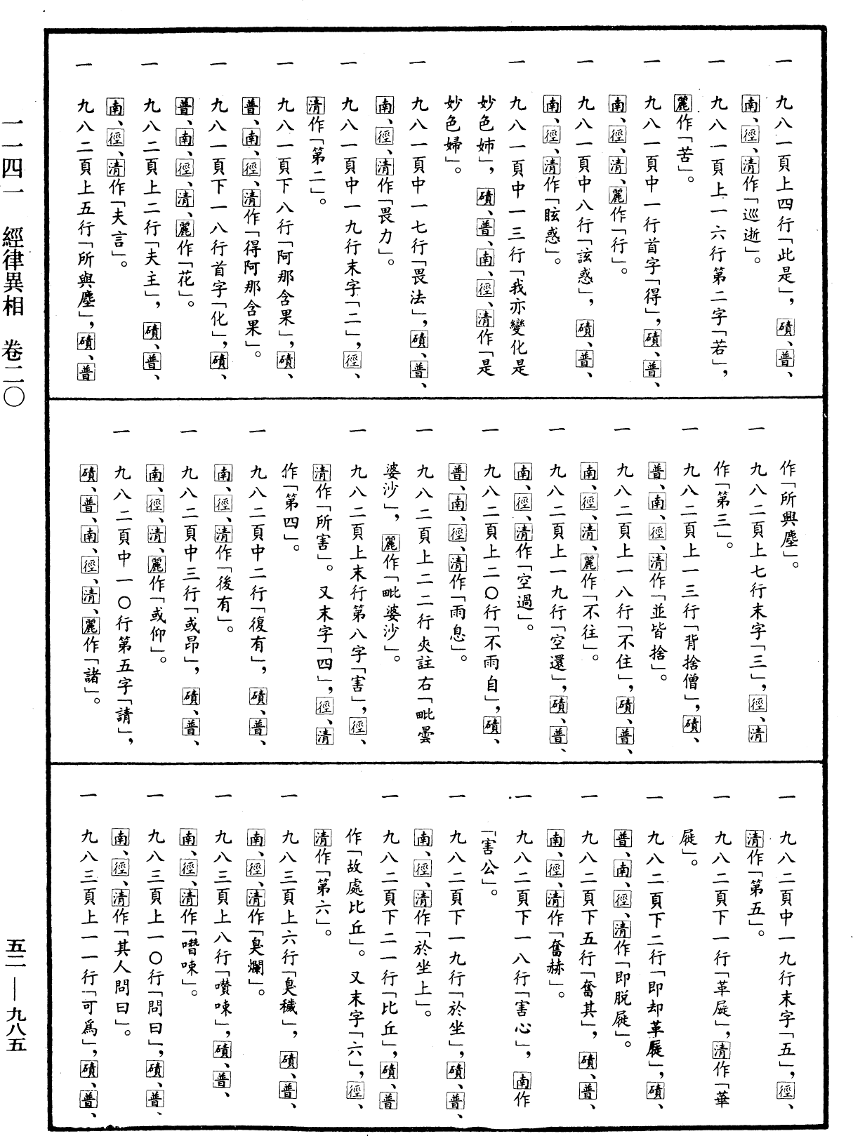 File:《中華大藏經》 第52冊 第985頁.png