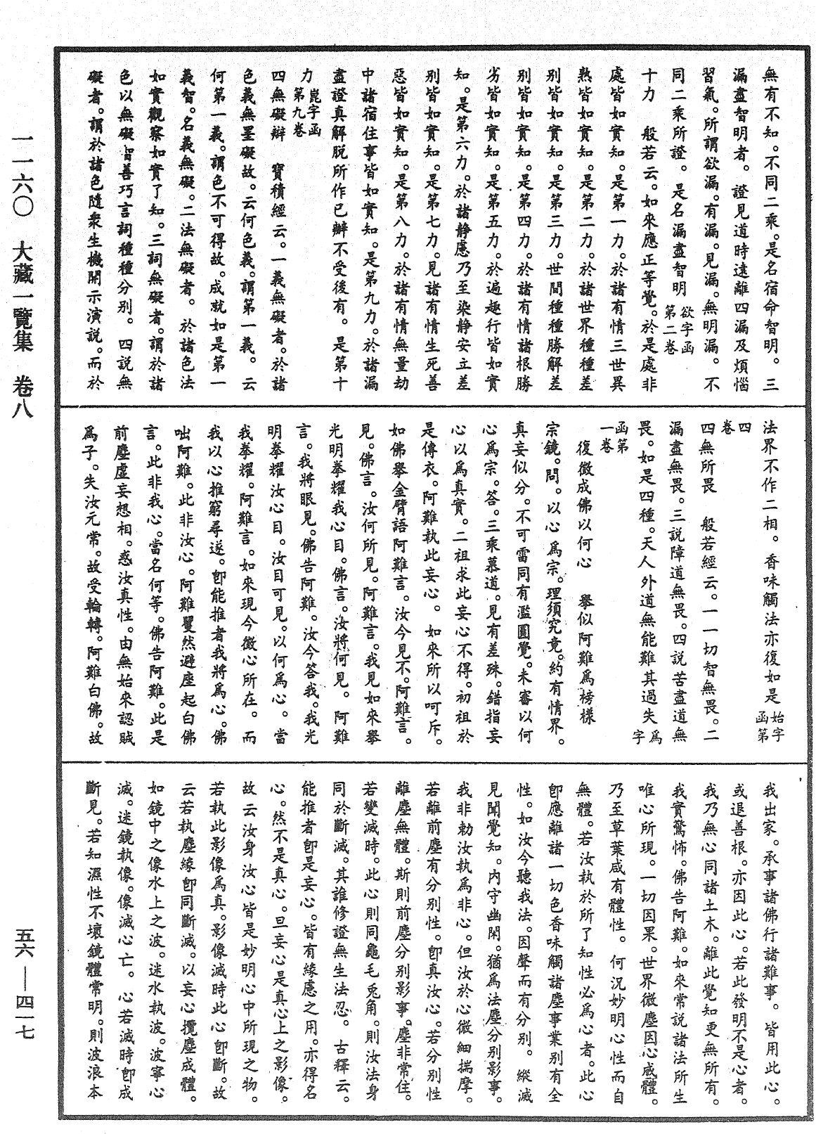 大藏一覽集《中華大藏經》_第56冊_第0417頁