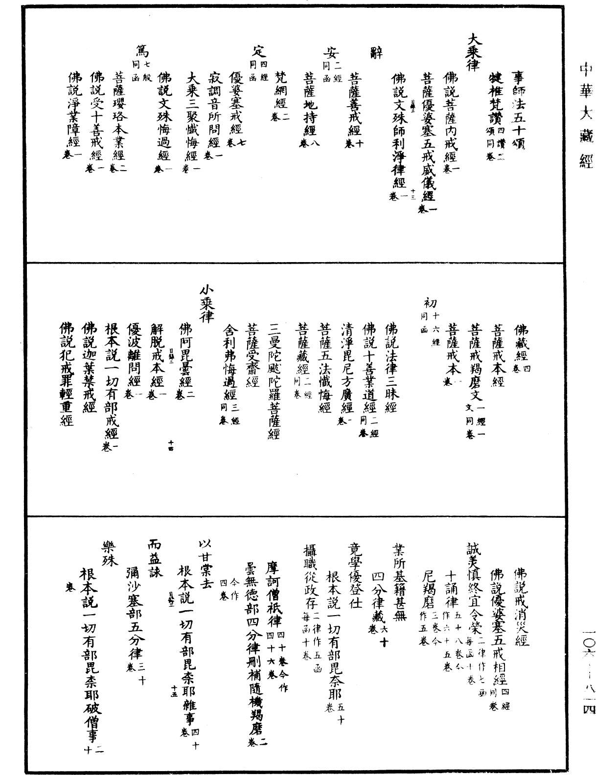 大清三藏聖教目錄《中華大藏經》_第106冊_第814頁