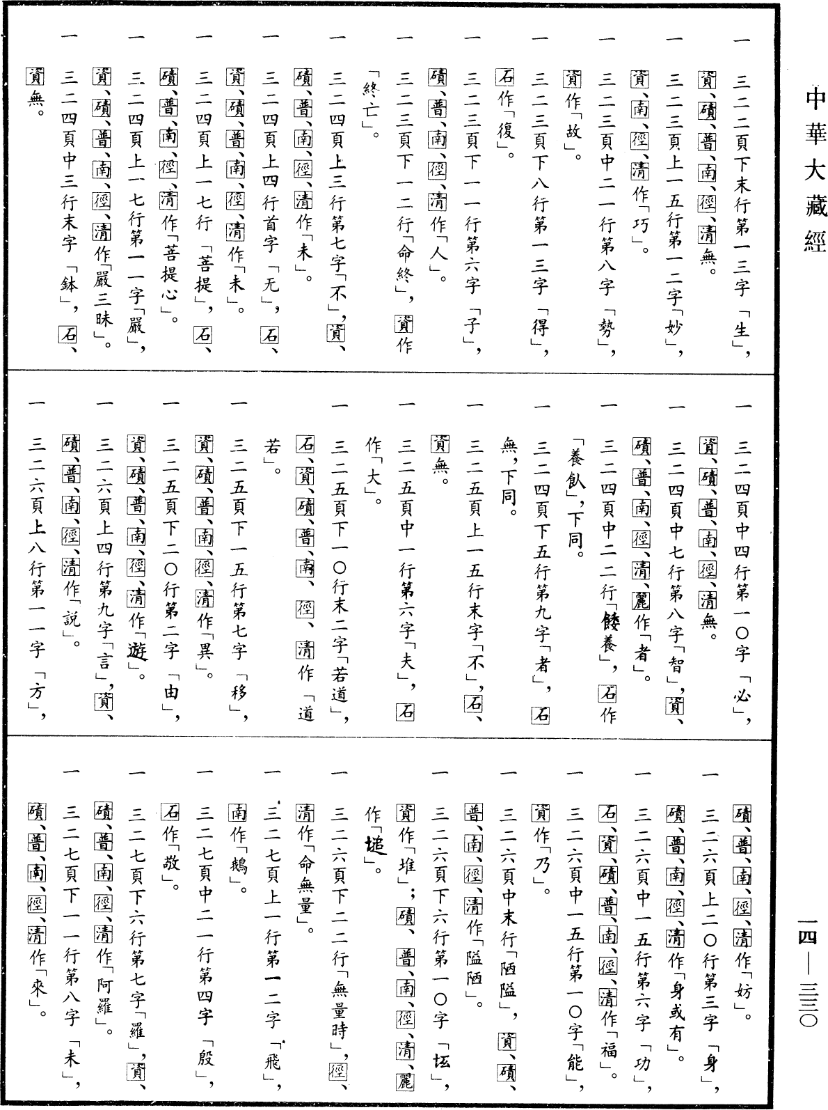 File:《中華大藏經》 第14冊 第330頁.png