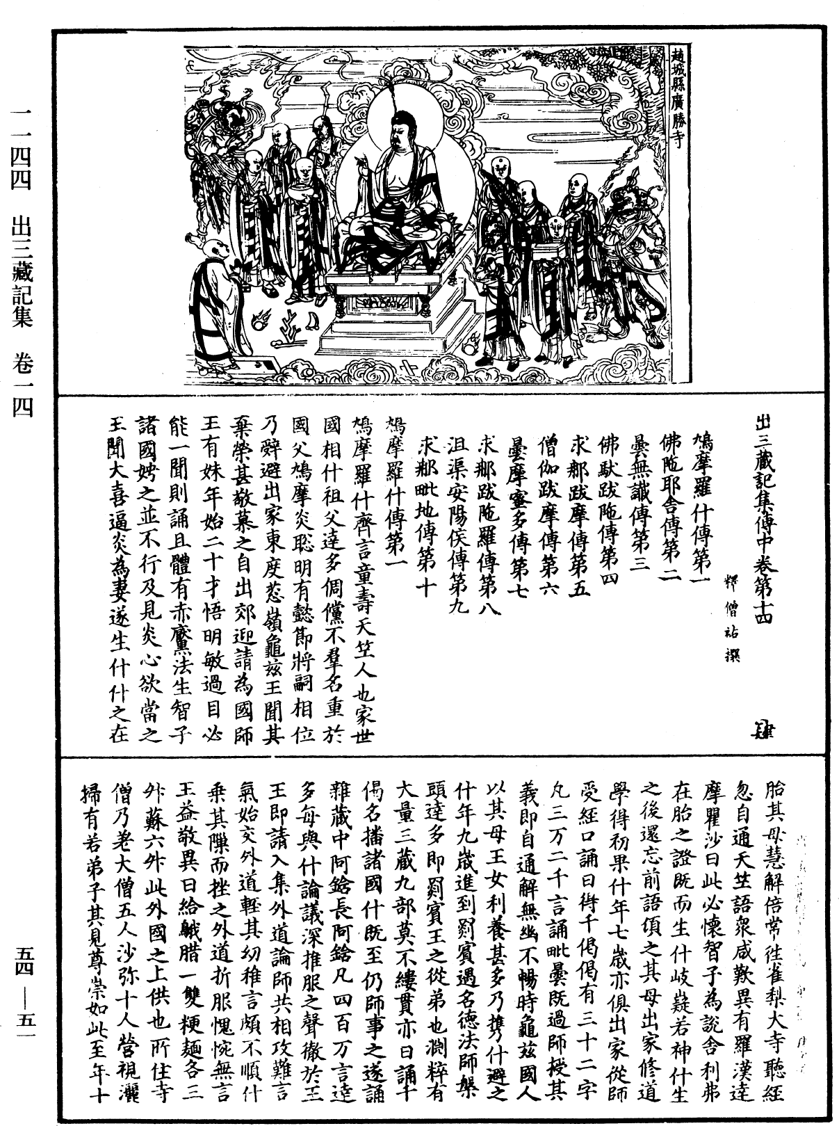 出三藏记集《中华大藏经》_第54册_第051页