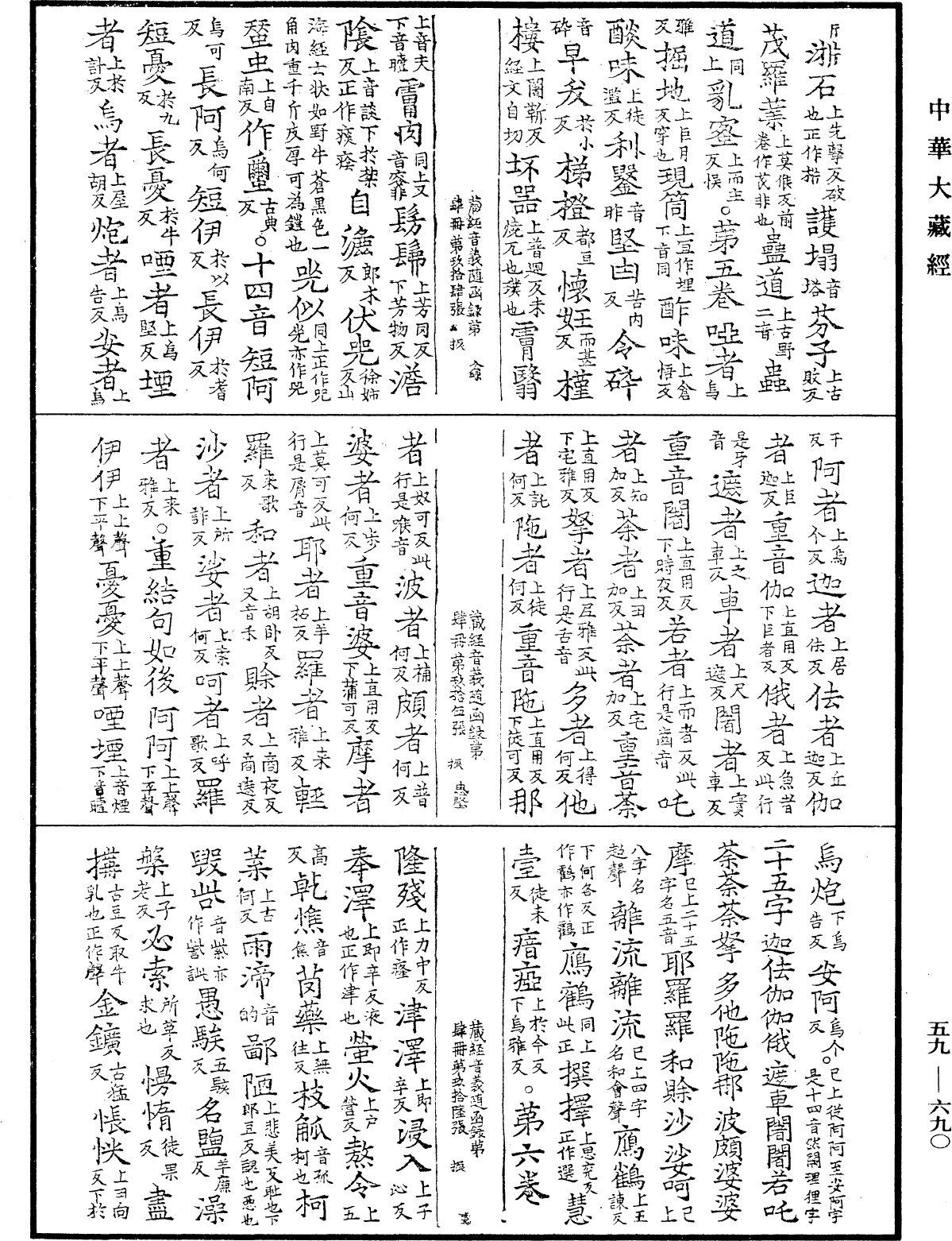 File:《中華大藏經》 第59冊 第0690頁.png