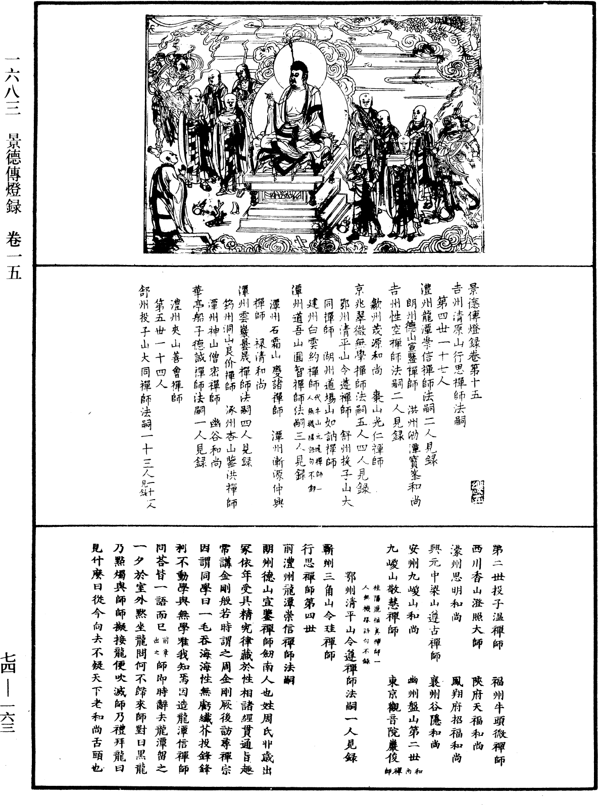 景德傳燈錄《中華大藏經》_第74冊_第163頁