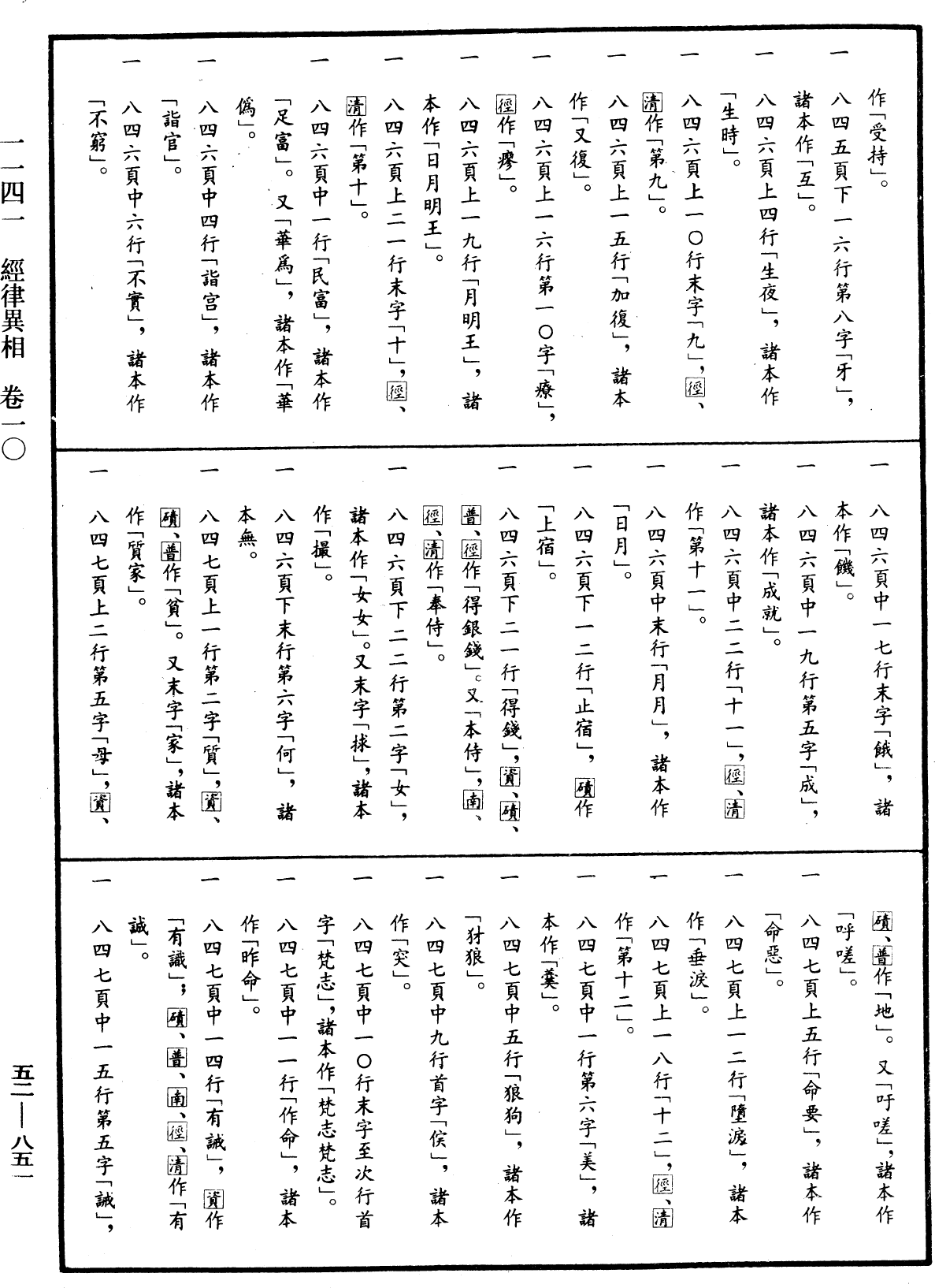 File:《中華大藏經》 第52冊 第851頁.png