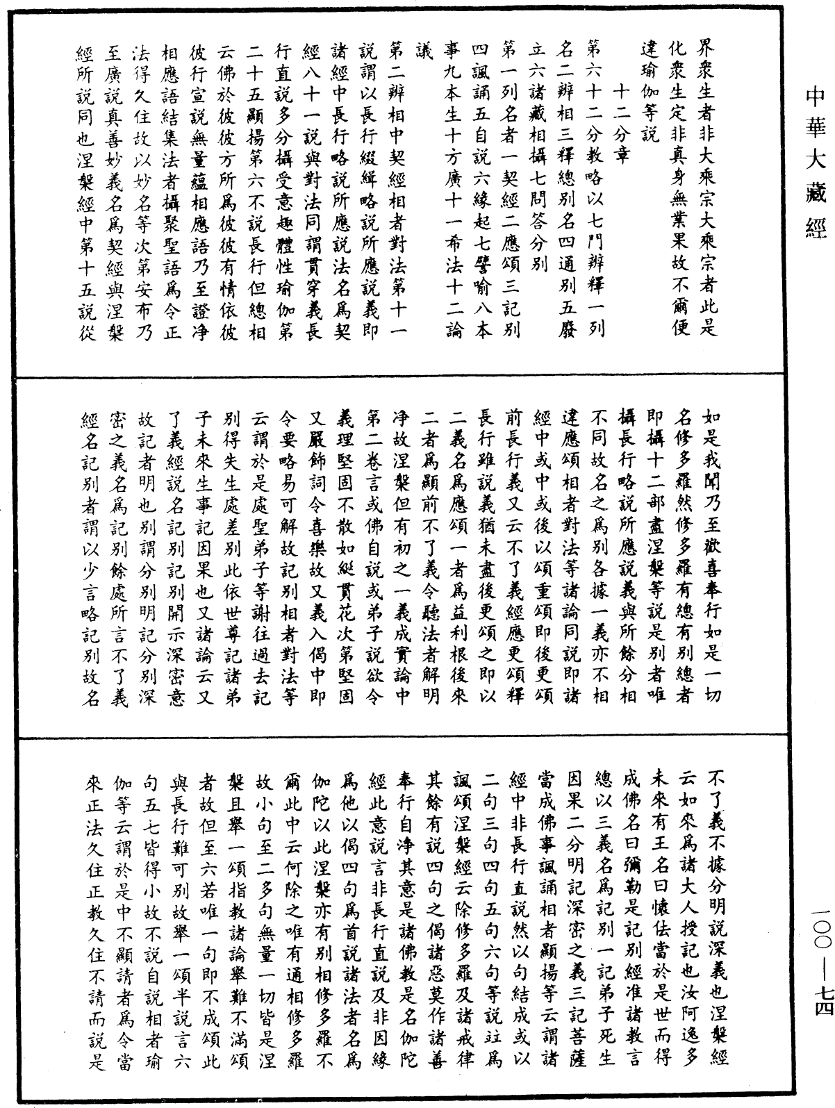 File:《中華大藏經》 第100冊 第074頁.png