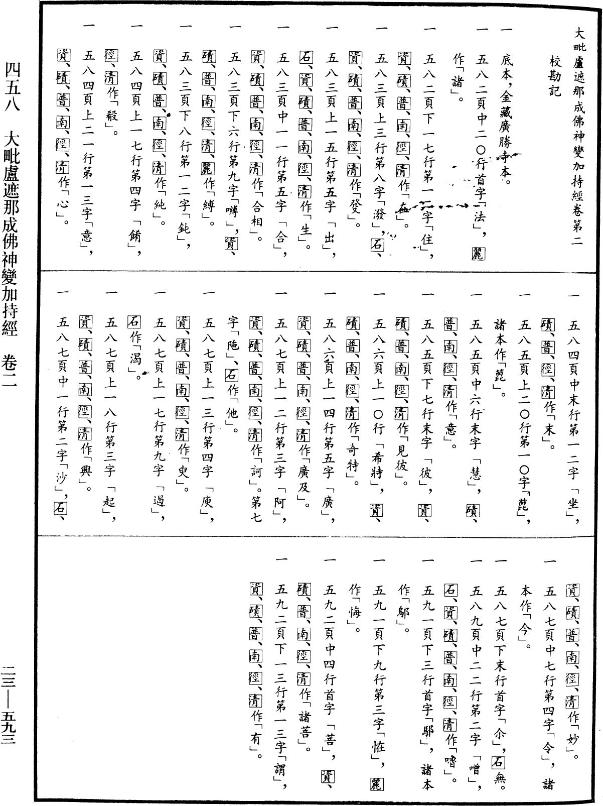 File:《中華大藏經》 第23冊 第593頁.png