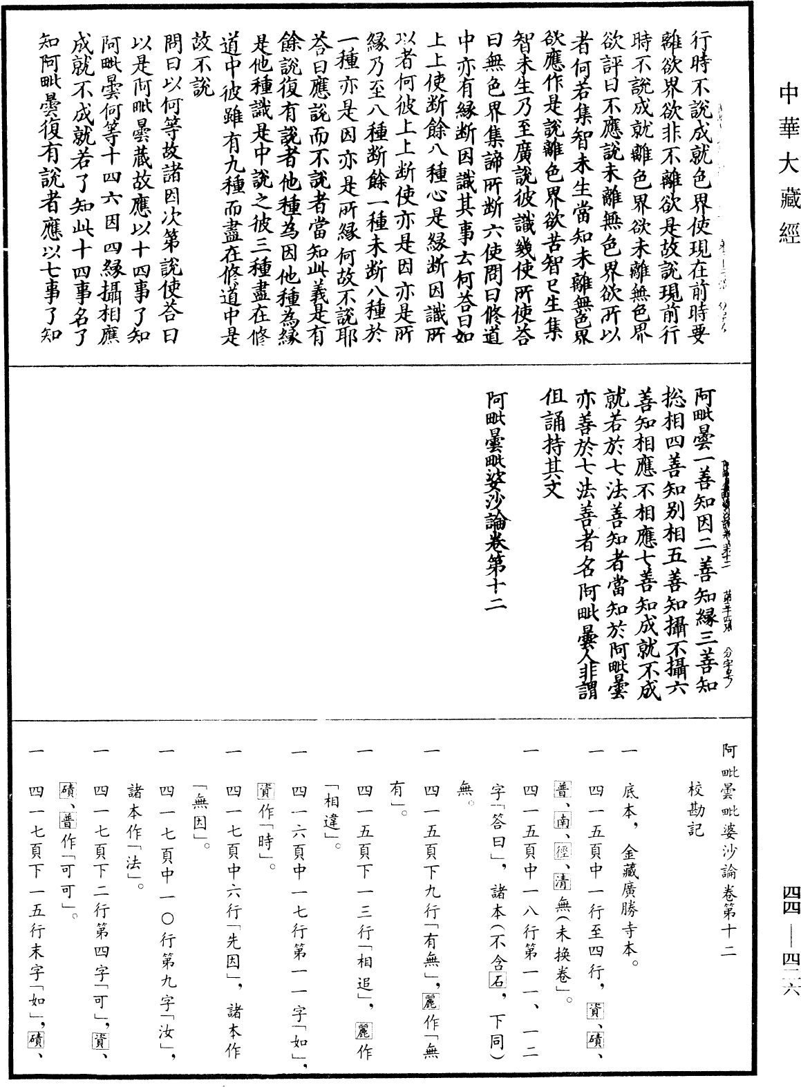 File:《中華大藏經》 第44冊 第0426頁.png