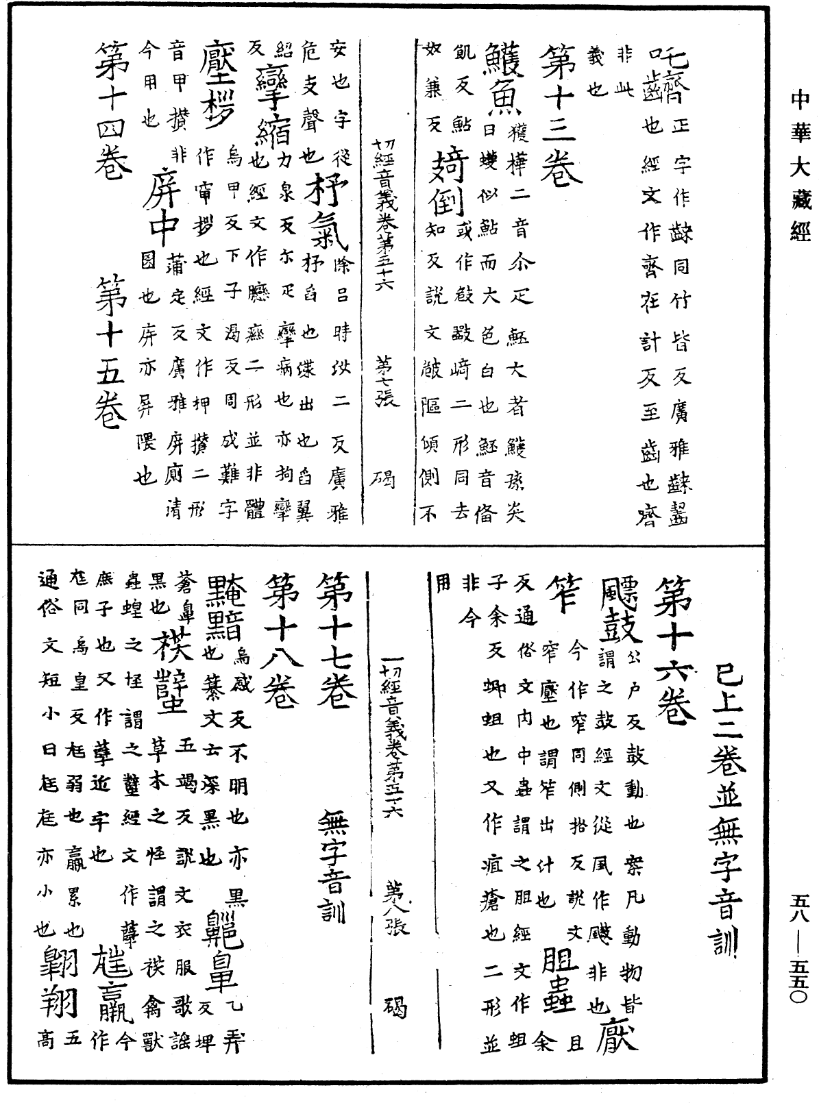 File:《中華大藏經》 第58冊 第0550頁.png