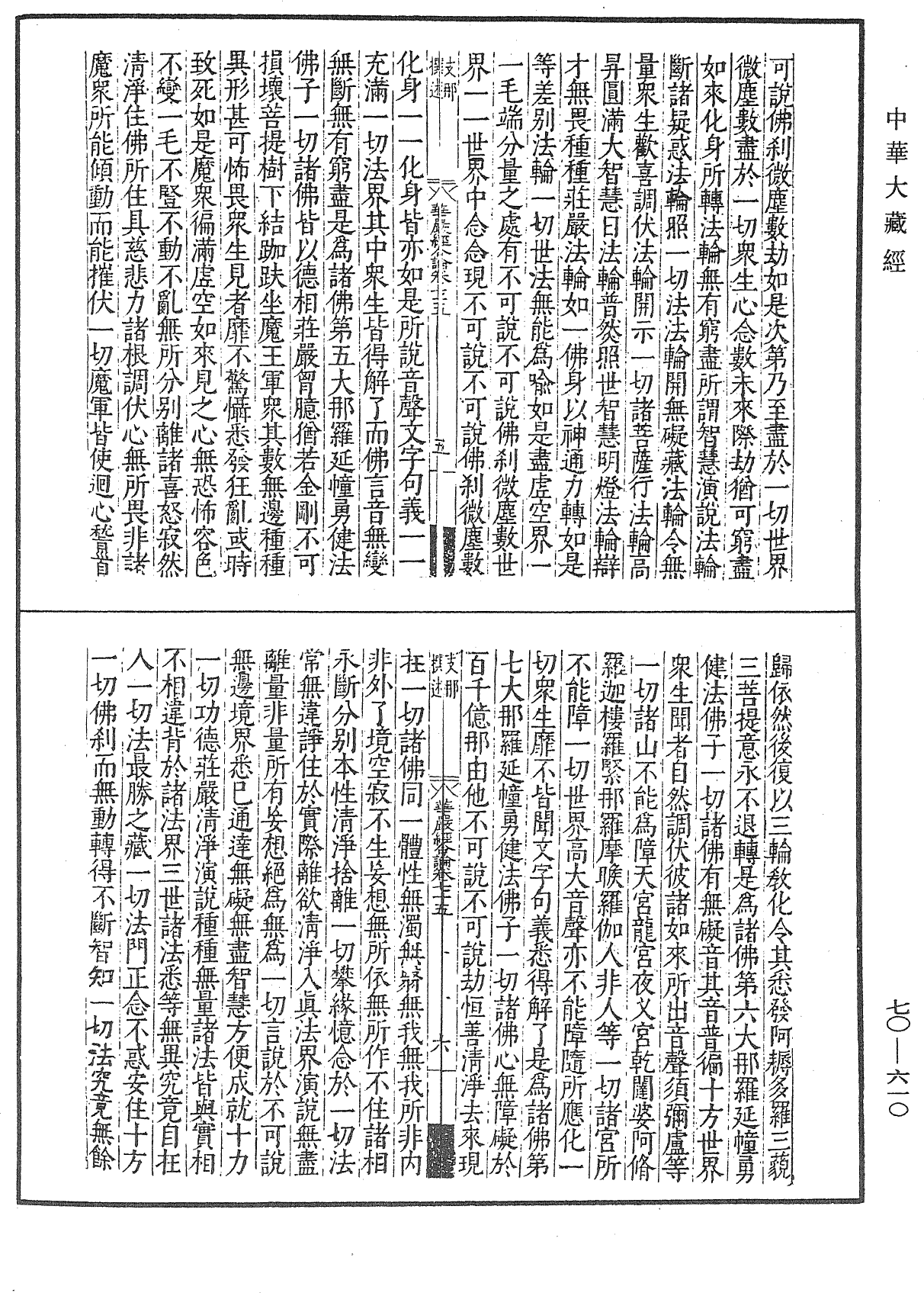 File:《中華大藏經》 第70冊 第0610頁.png