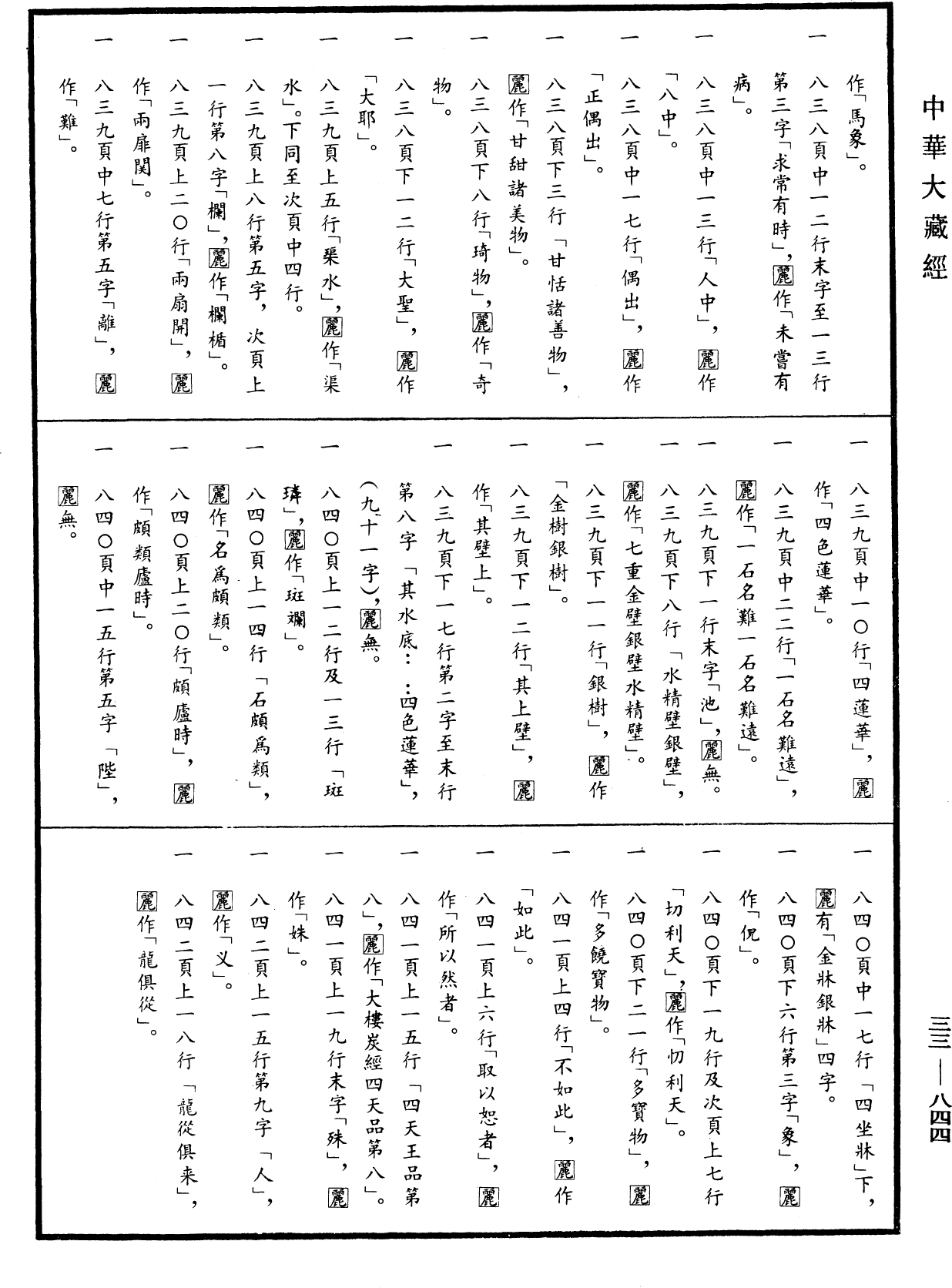 File:《中華大藏經》 第33冊 第0844頁.png