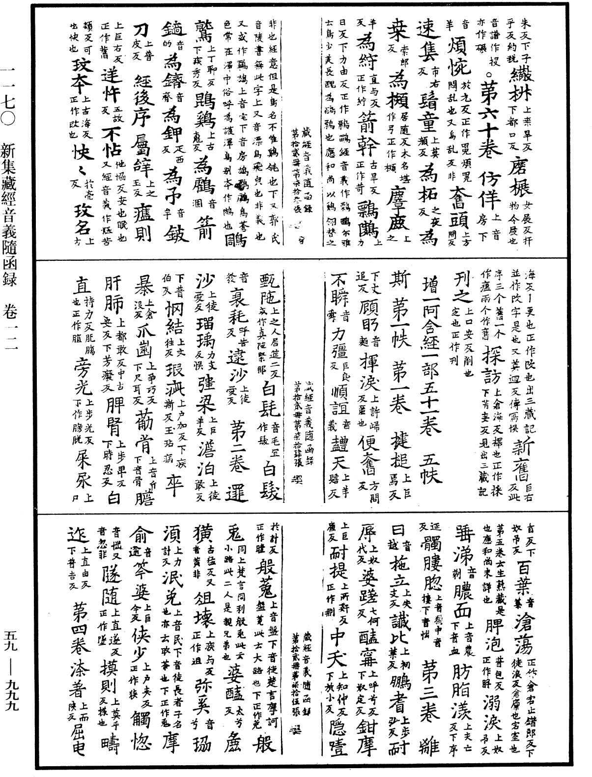 File:《中華大藏經》 第59冊 第0999頁.png