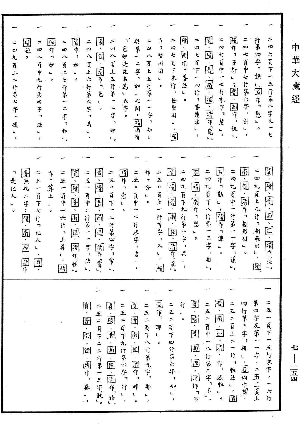 放光摩訶般若波羅蜜經《中華大藏經》_第7冊_第0254頁18